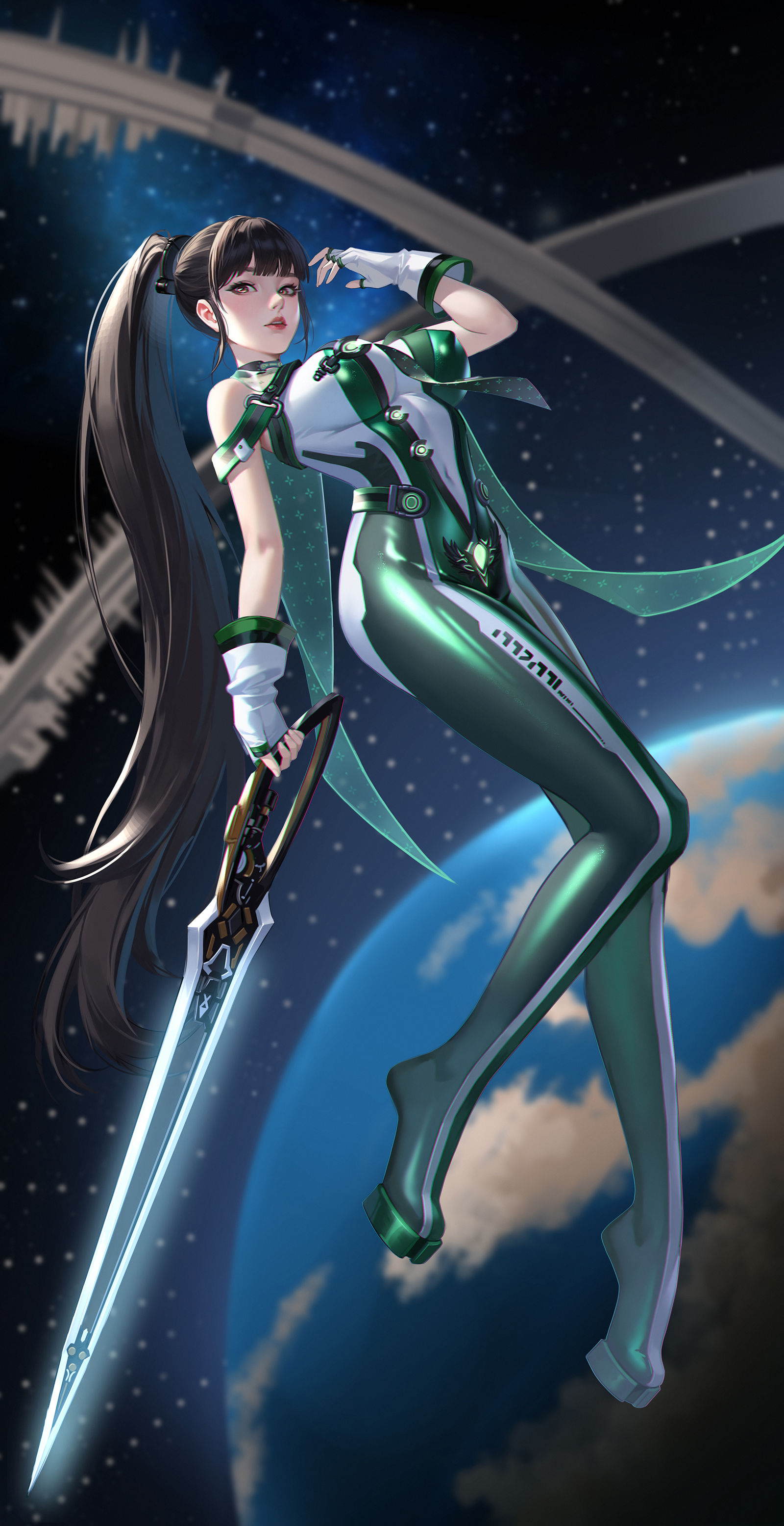 剑星伊芙插画图片壁纸