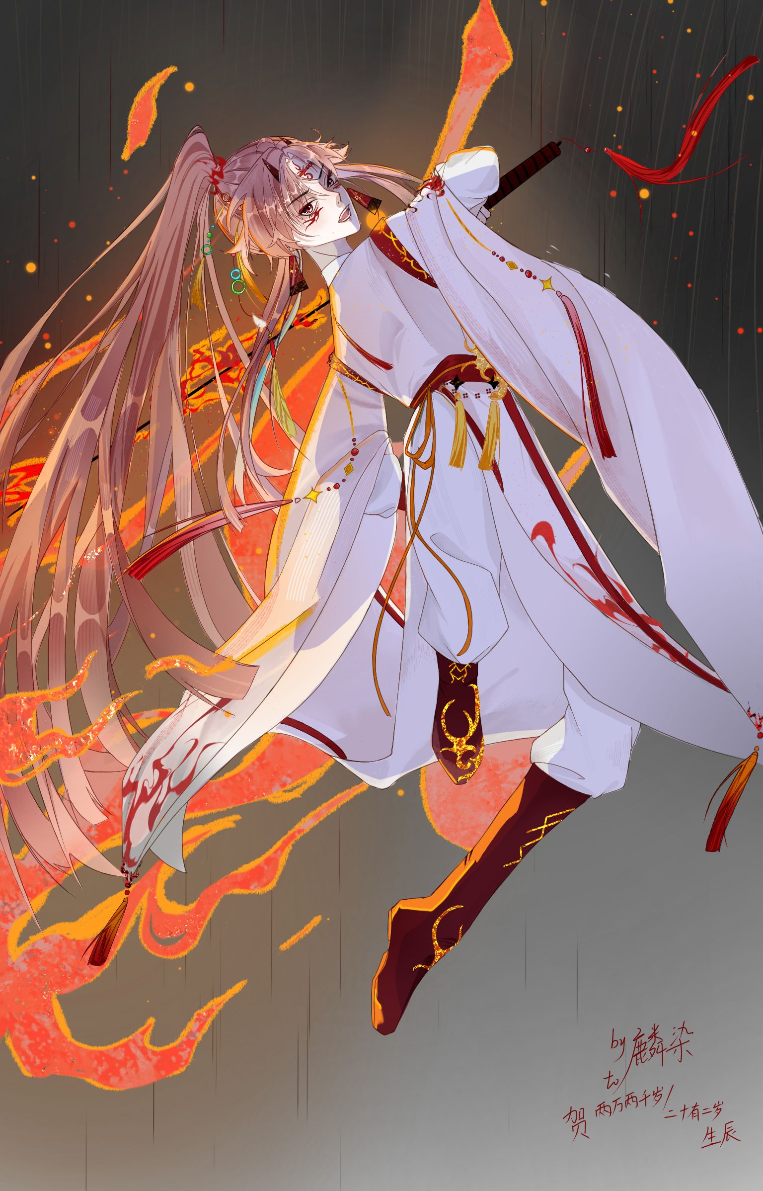 OC今年的生贺插画图片壁纸