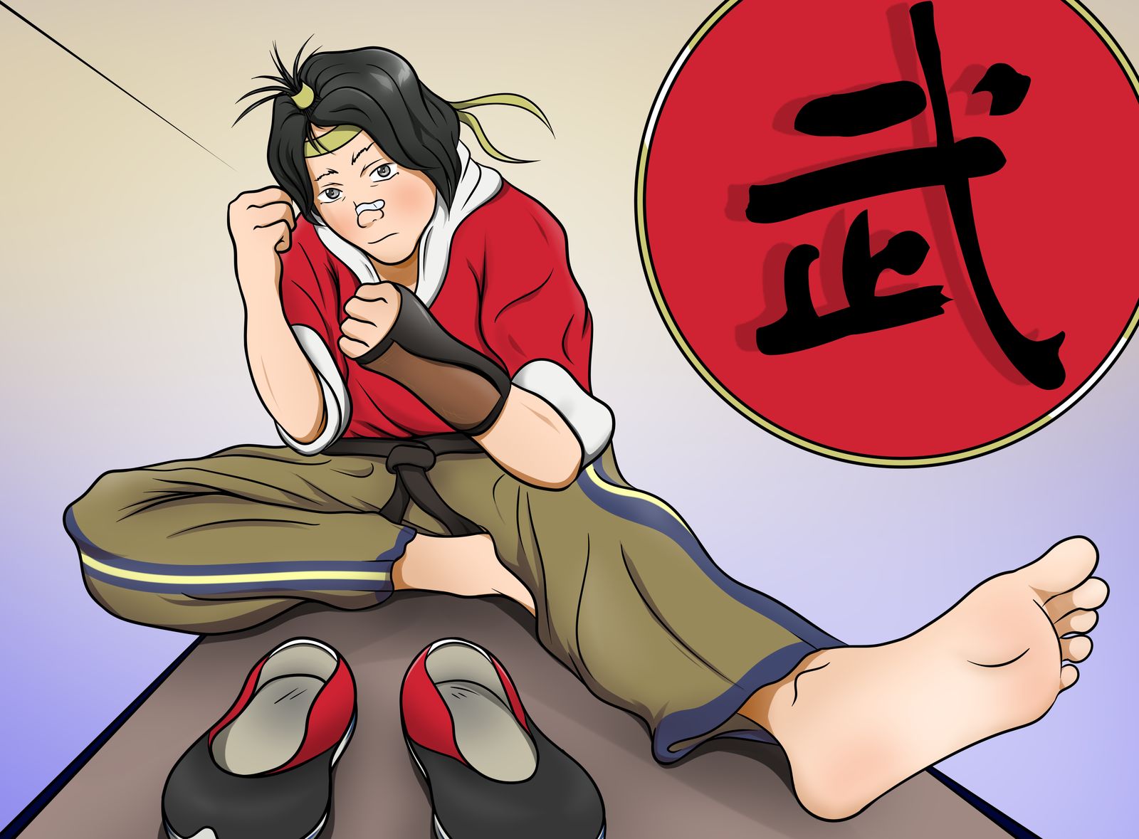 功夫小子蔡豪头像同人高清图