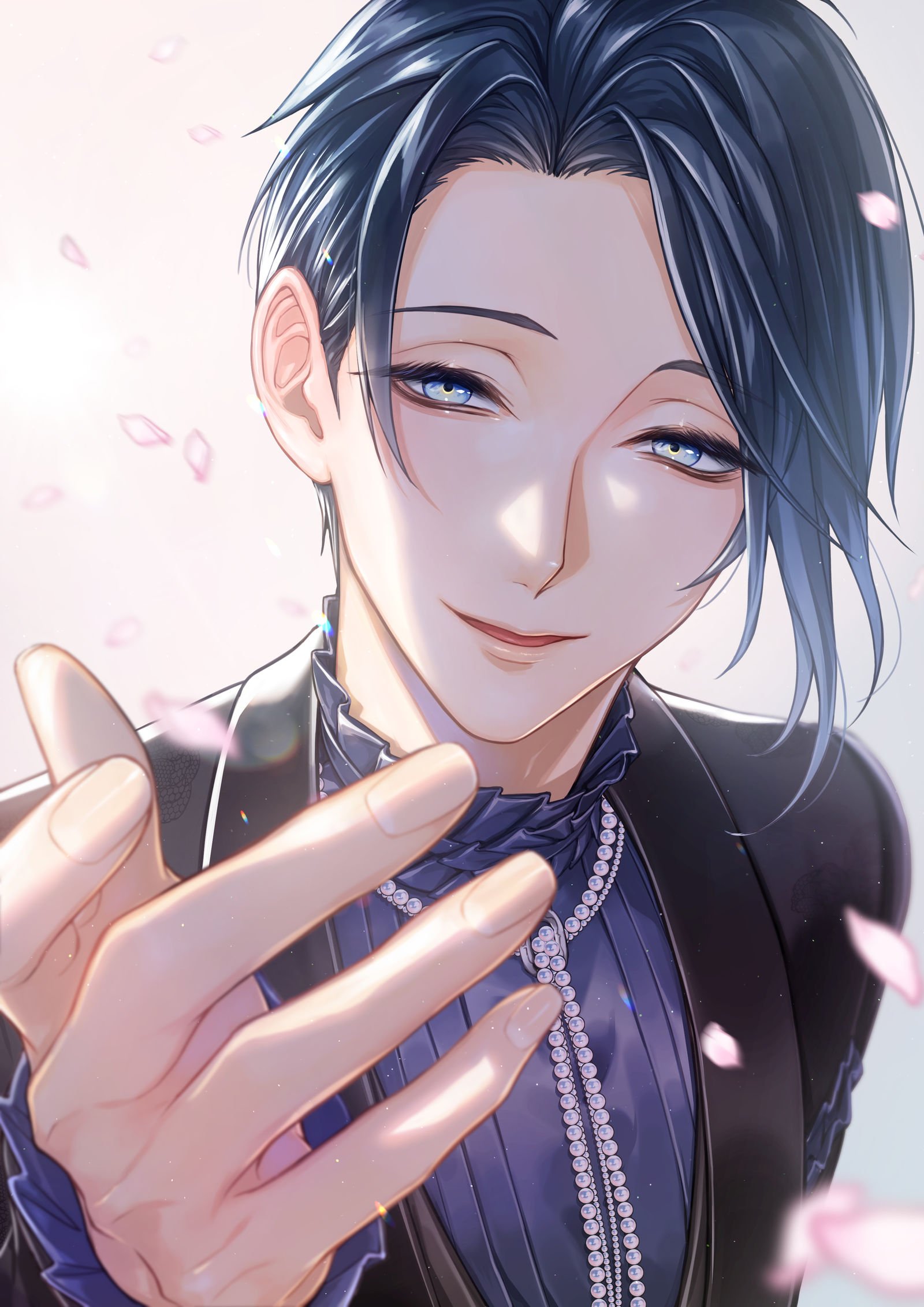 「主よ、これからもこの本丸をよろしくたのむ。」插画图片壁纸