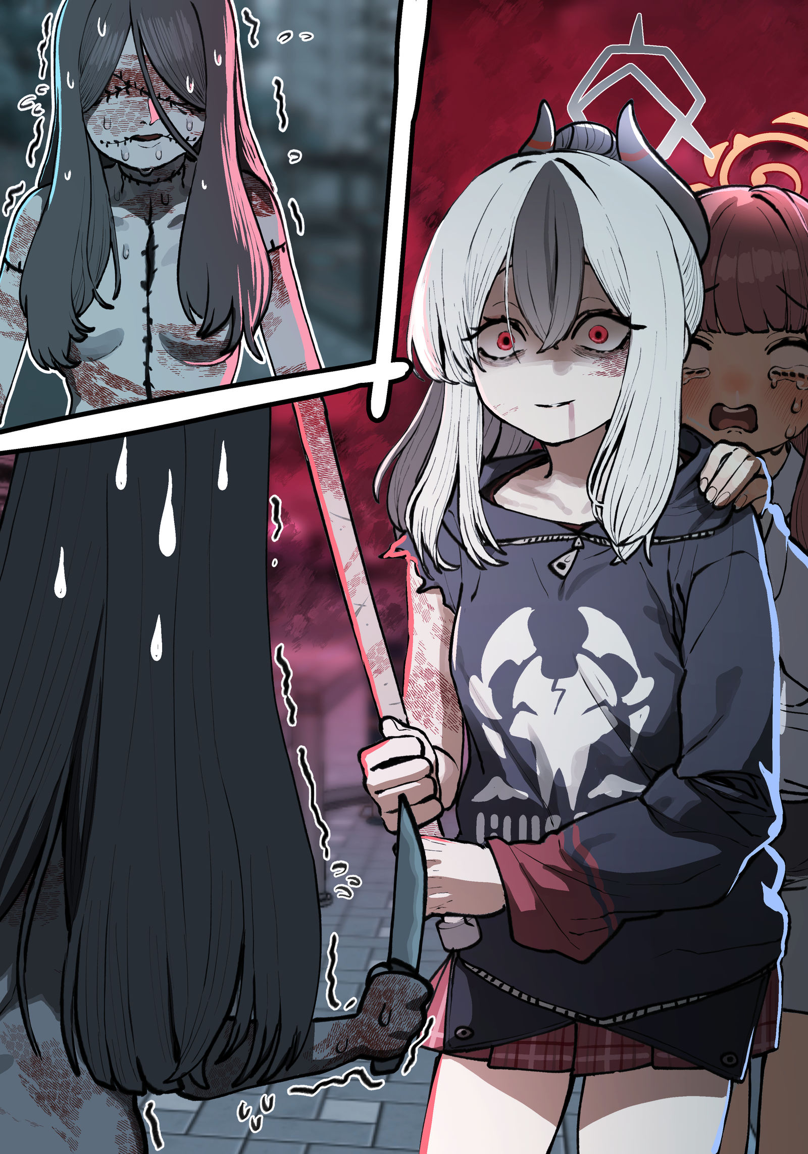 표독 카요코 vs 사일런트 힐 F插画图片壁纸