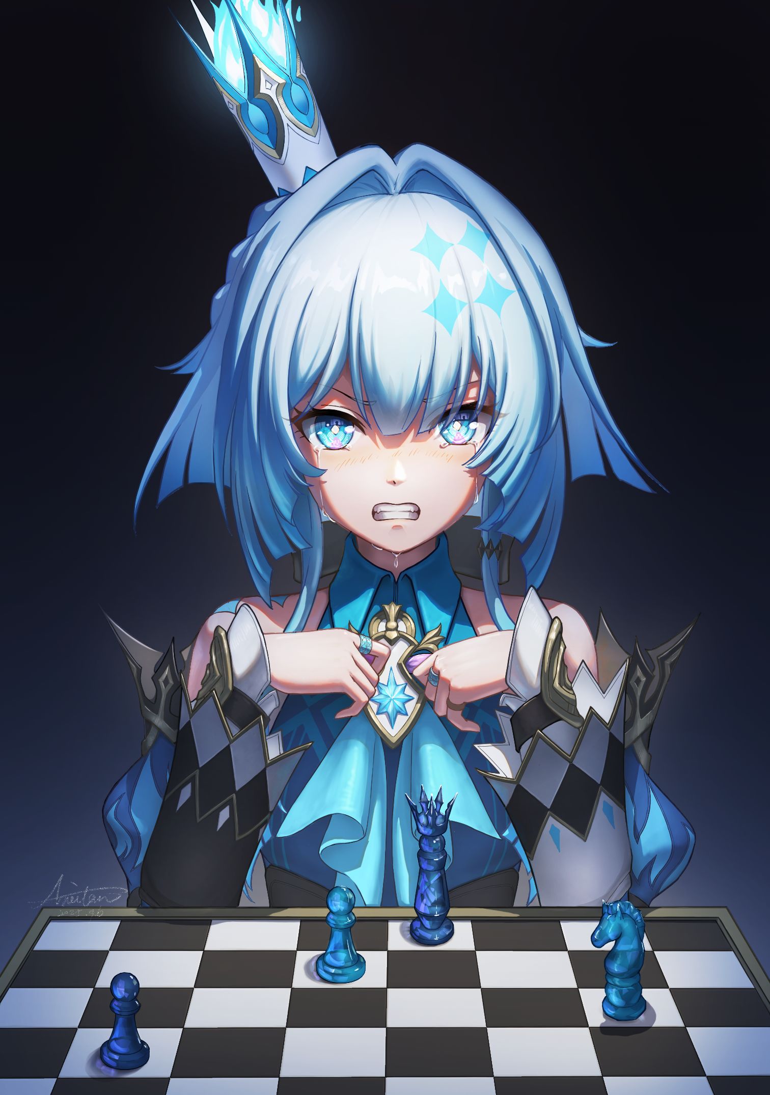 落败的凯撒头像同人高清图