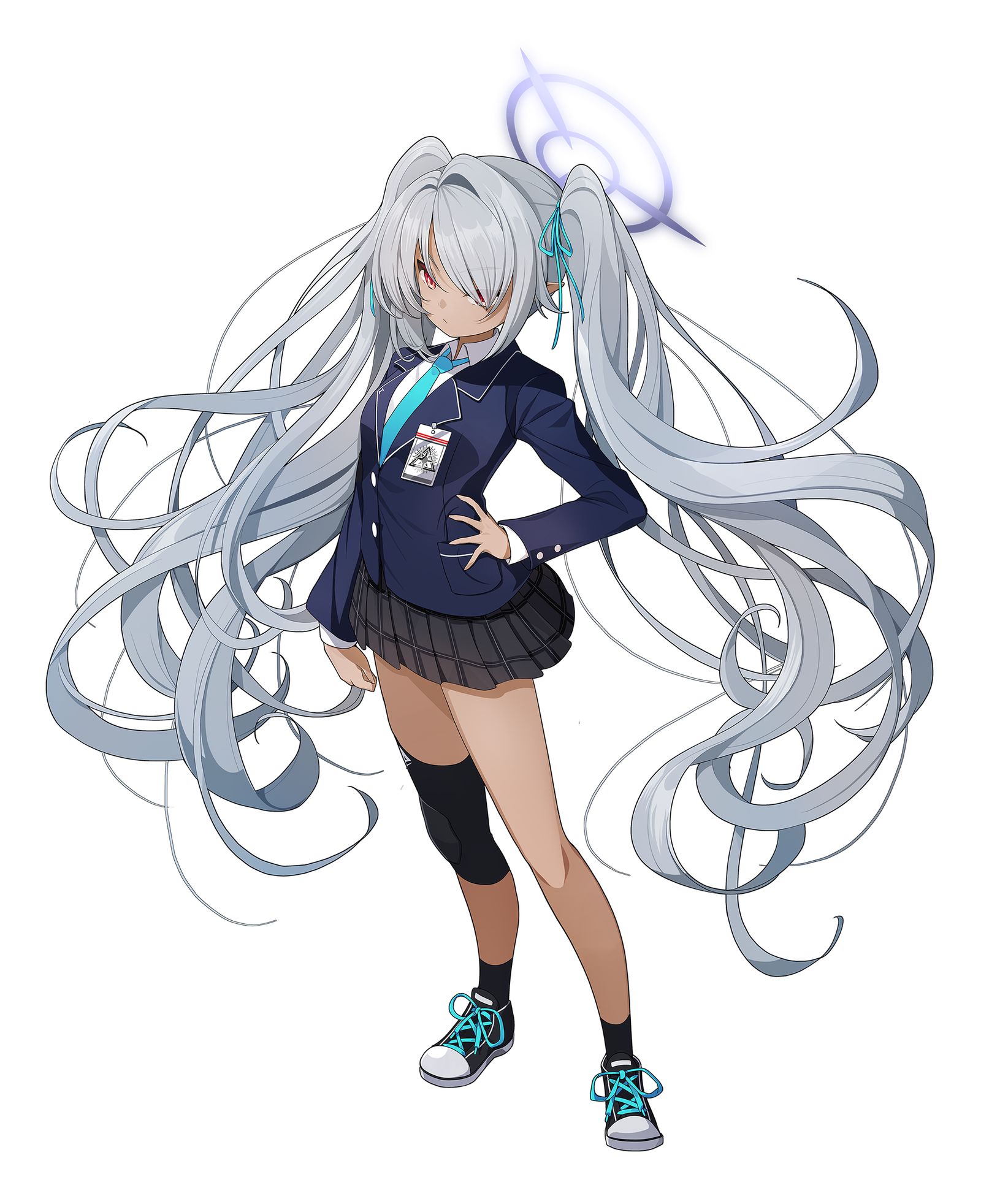 アビドス高等学校+銀鏡イオリ插画图片壁纸