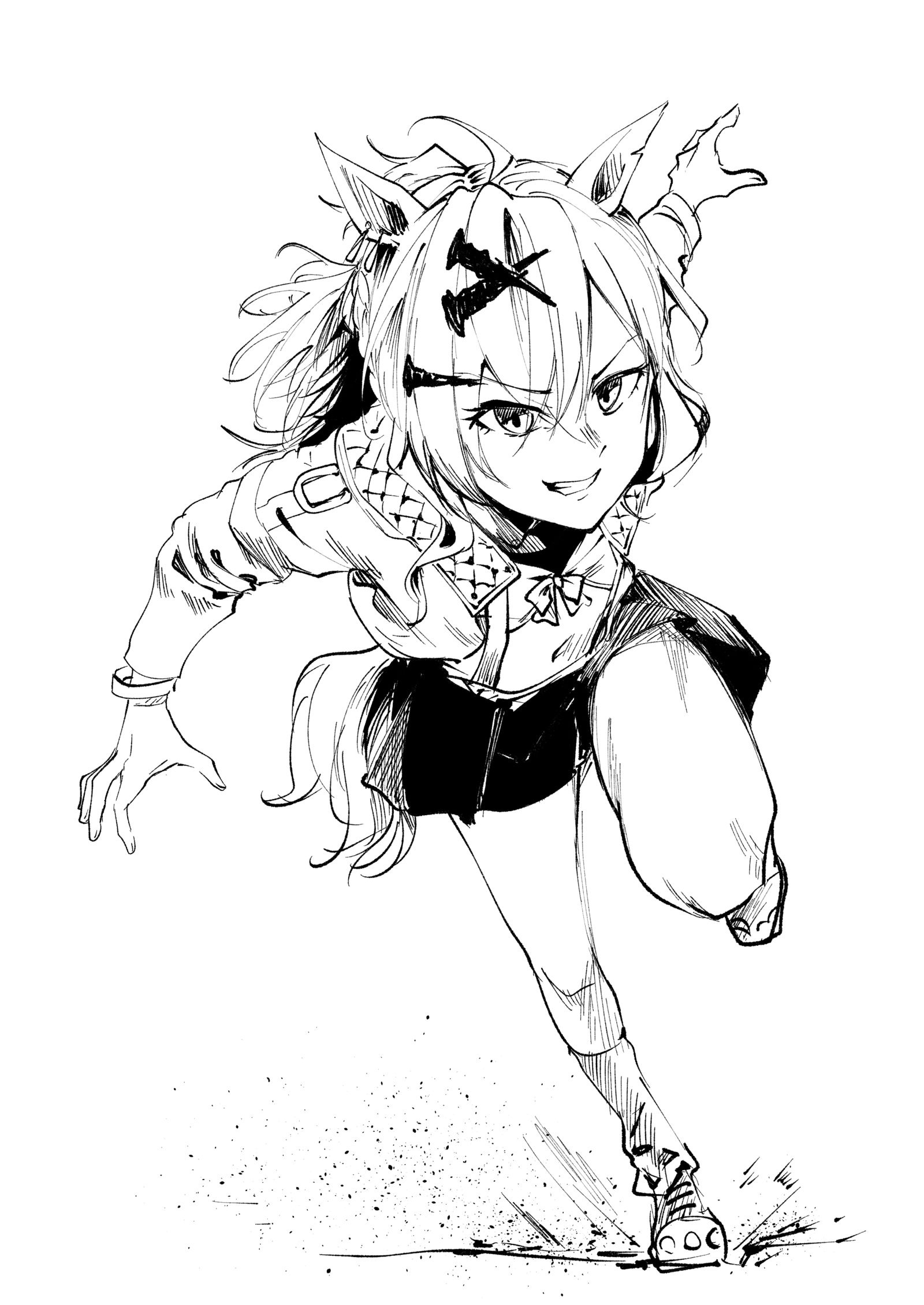 ぽっけらくがき-赛马娘ジャングルポケット(ウマ娘)