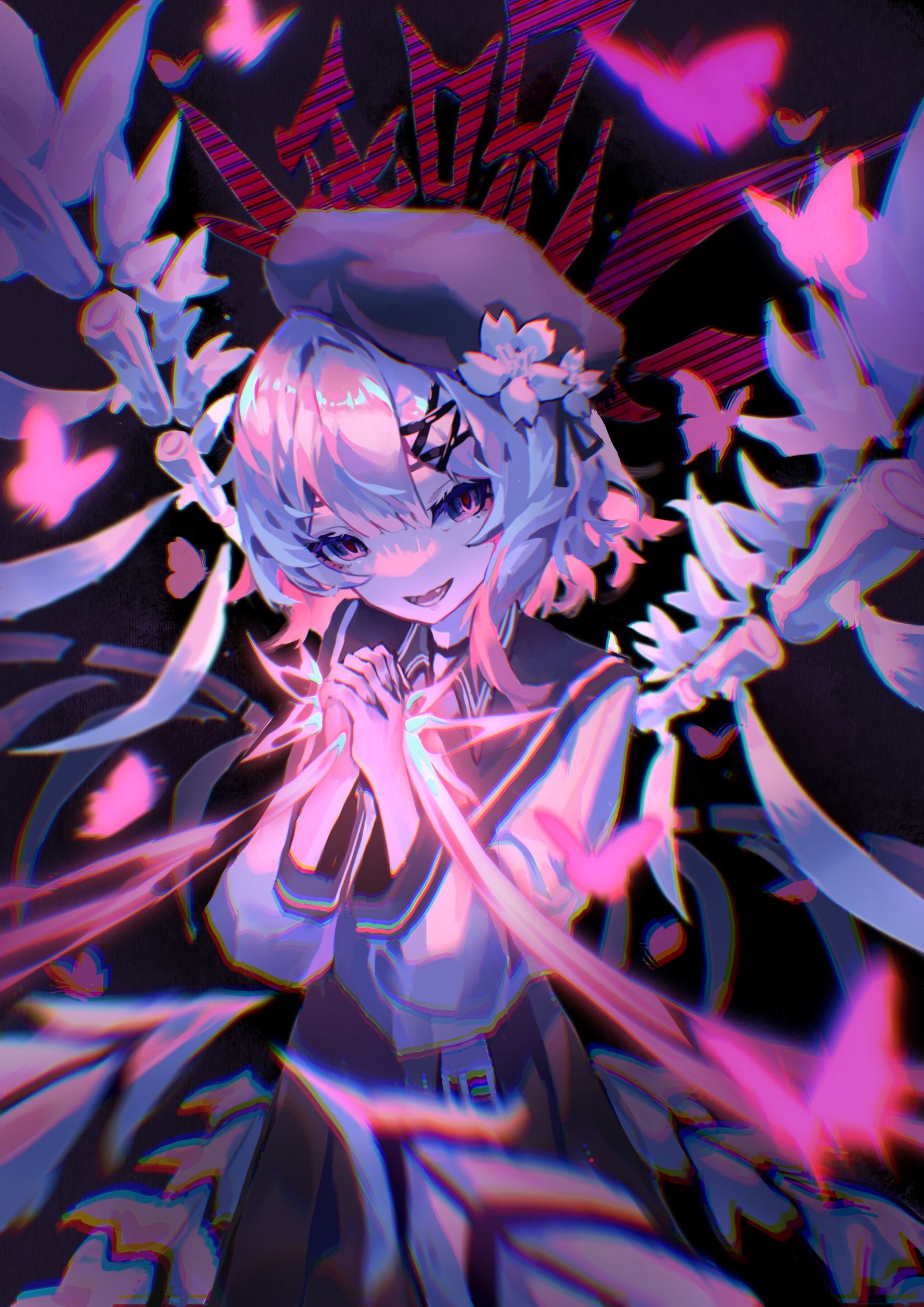 蝴蝶奔向死亡头像同人高清图