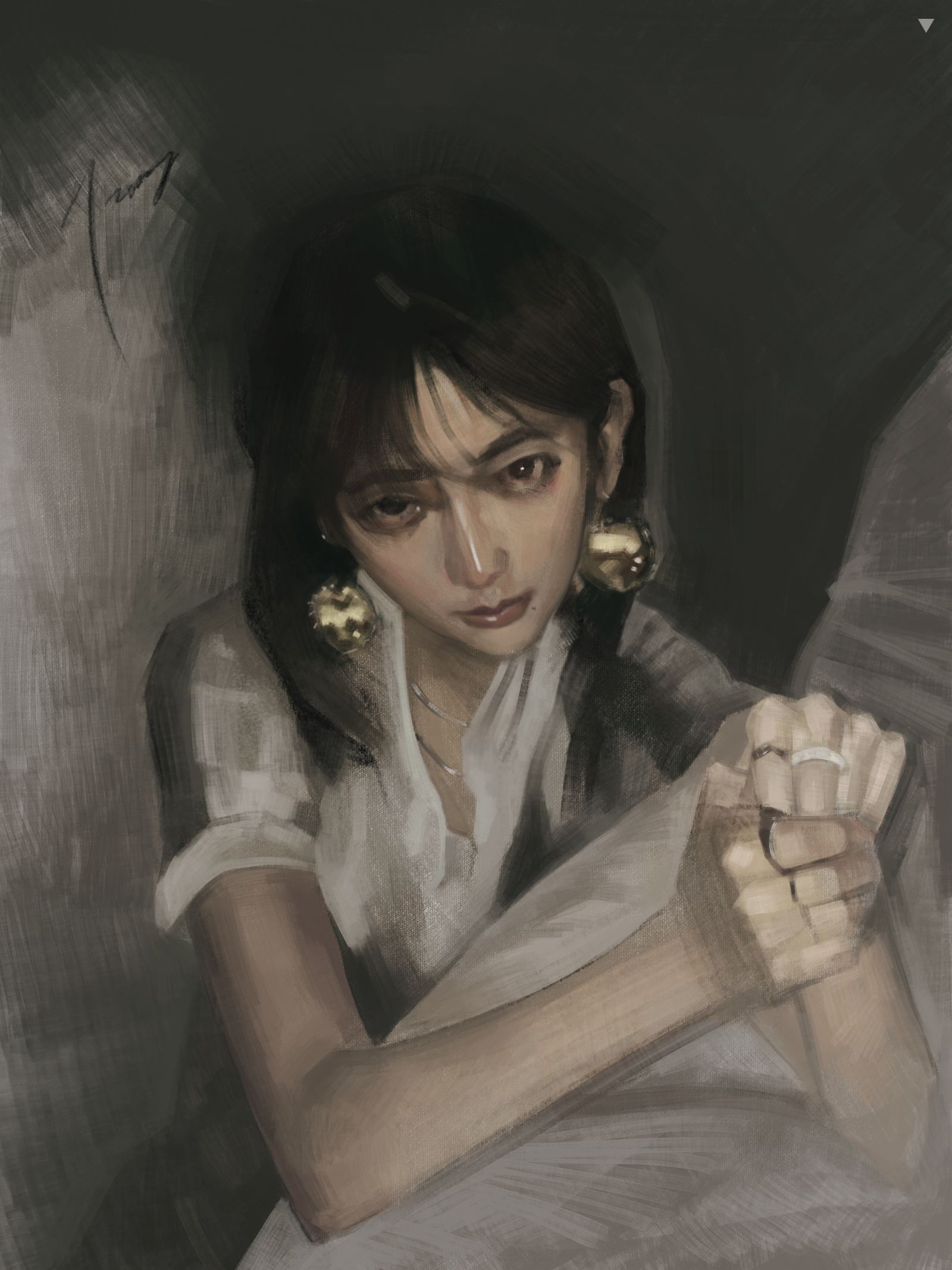 人像插画图片壁纸