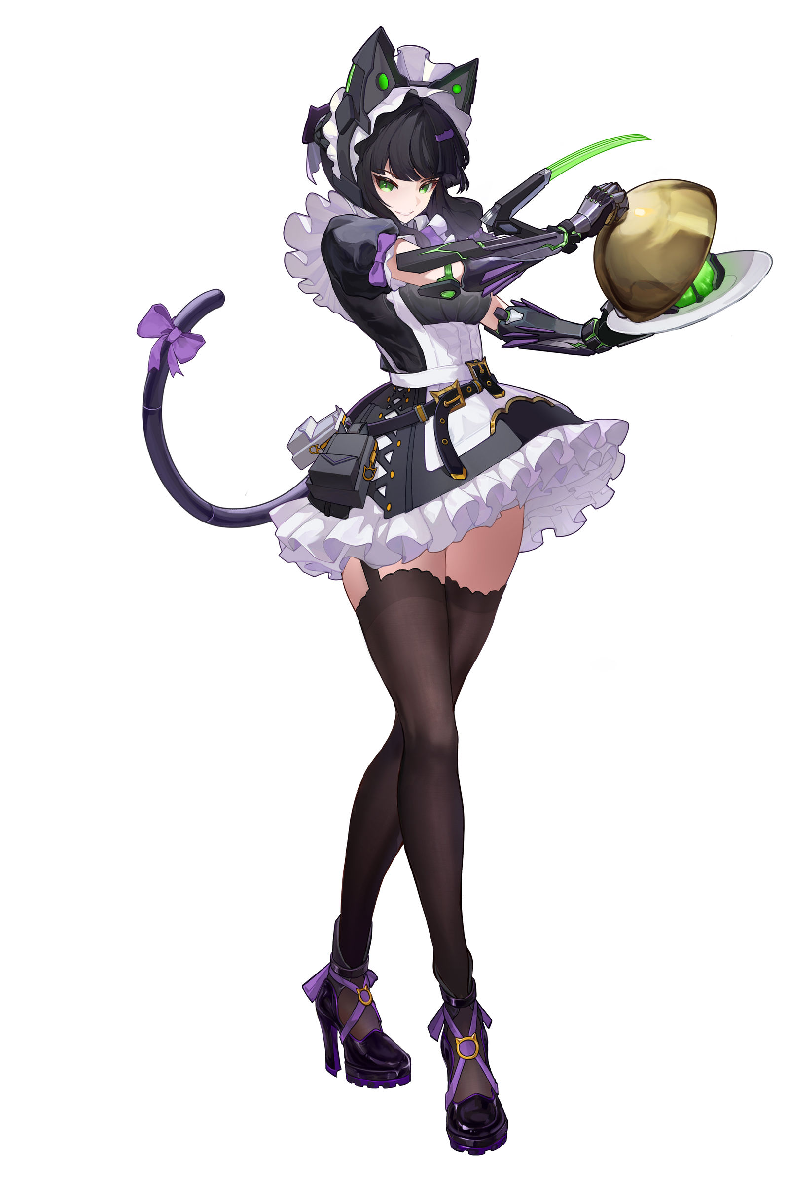 机械女仆OC-角色设计角色设计立