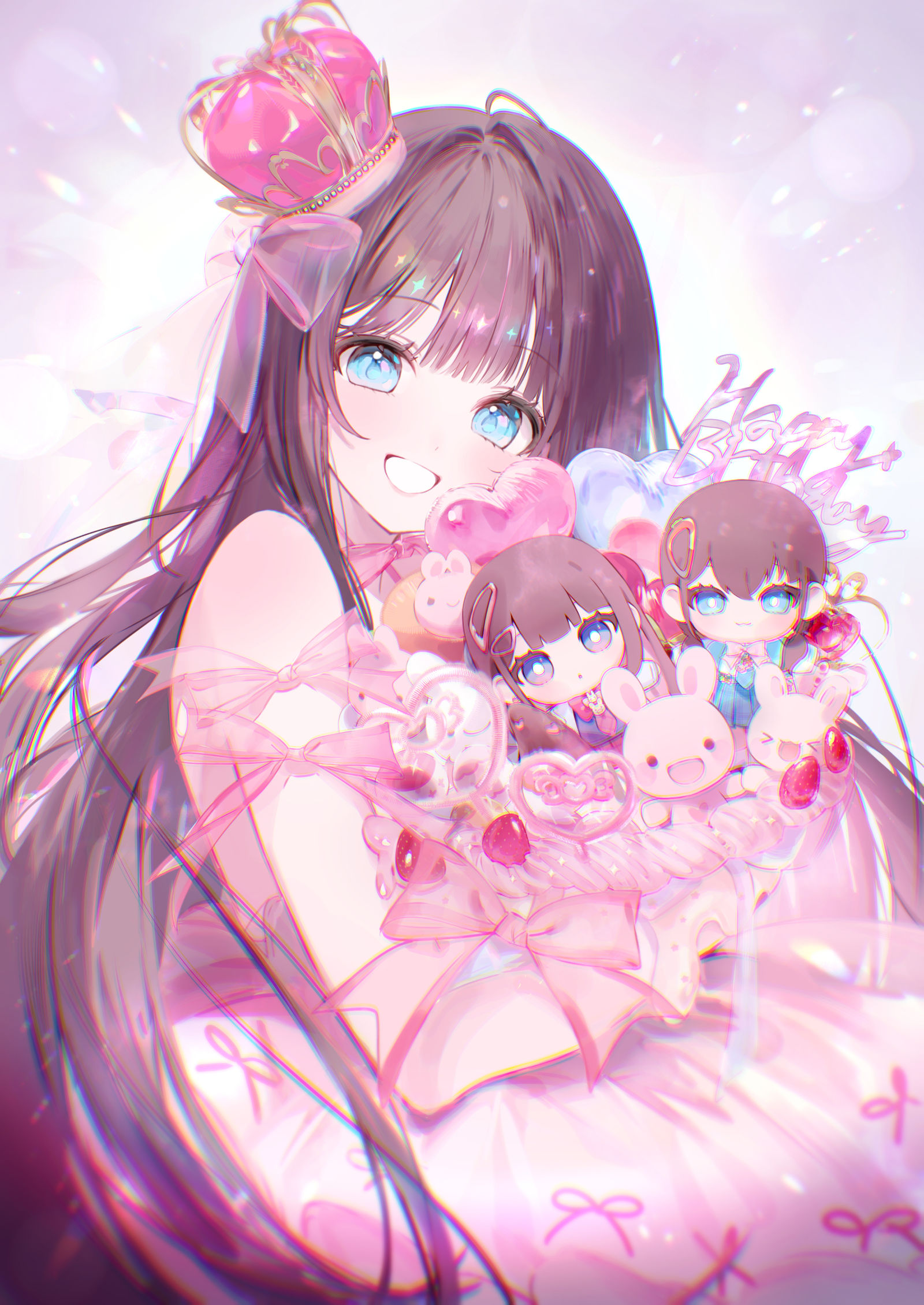 Happy My Birthday! 插画图片壁纸