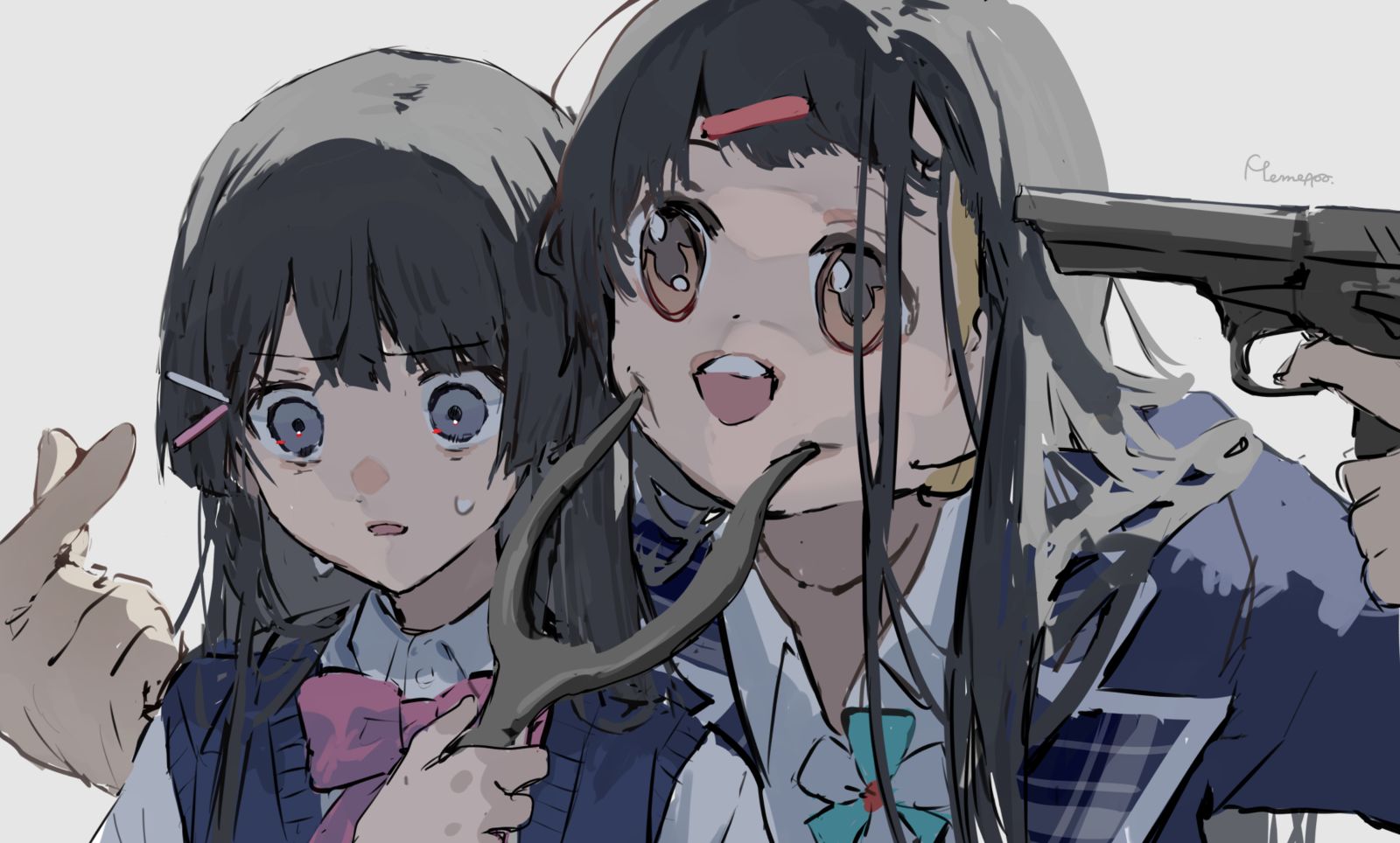 月ノさんと謎ノさんのツーショット 头像同人高清图