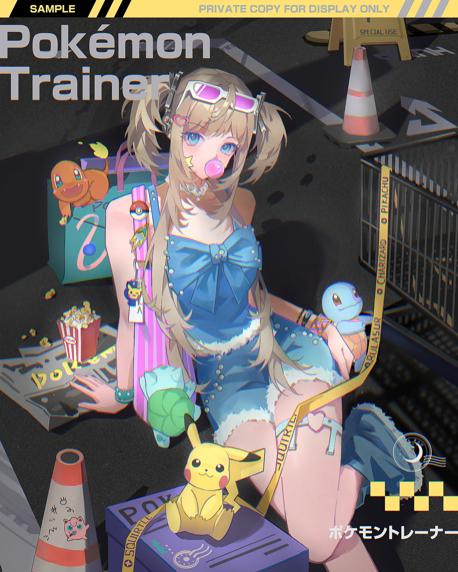 宝可梦初代御三家头像同人高清图