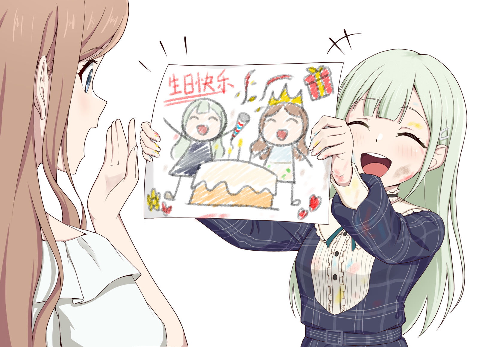 生日快乐soyo~插画图片壁纸