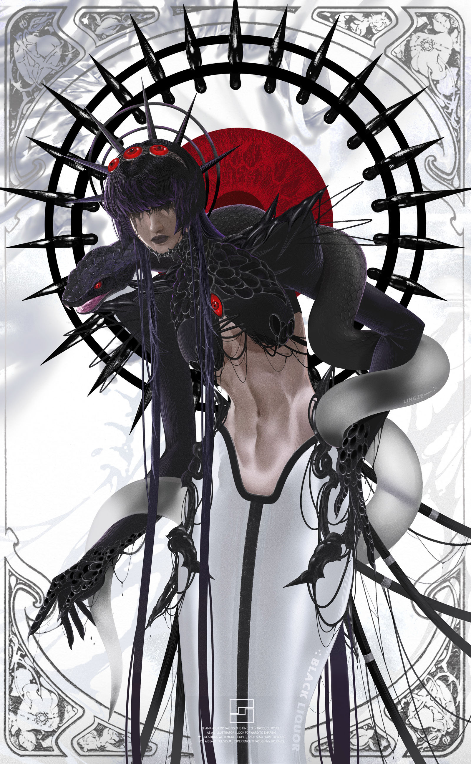 玄泽-原创 oc角色设计