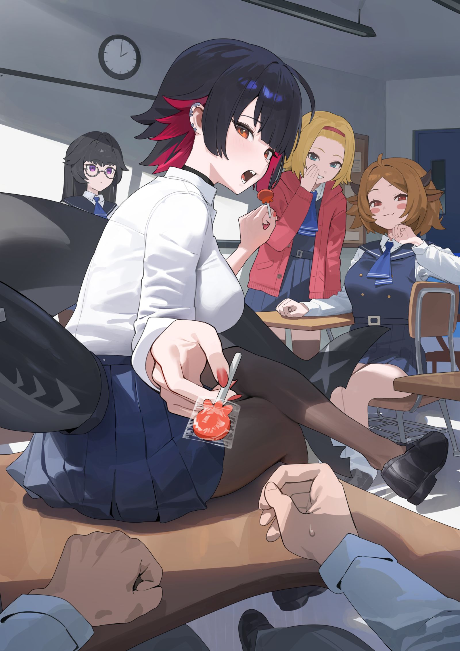 「失礼…代わりにキャンディをあげる」