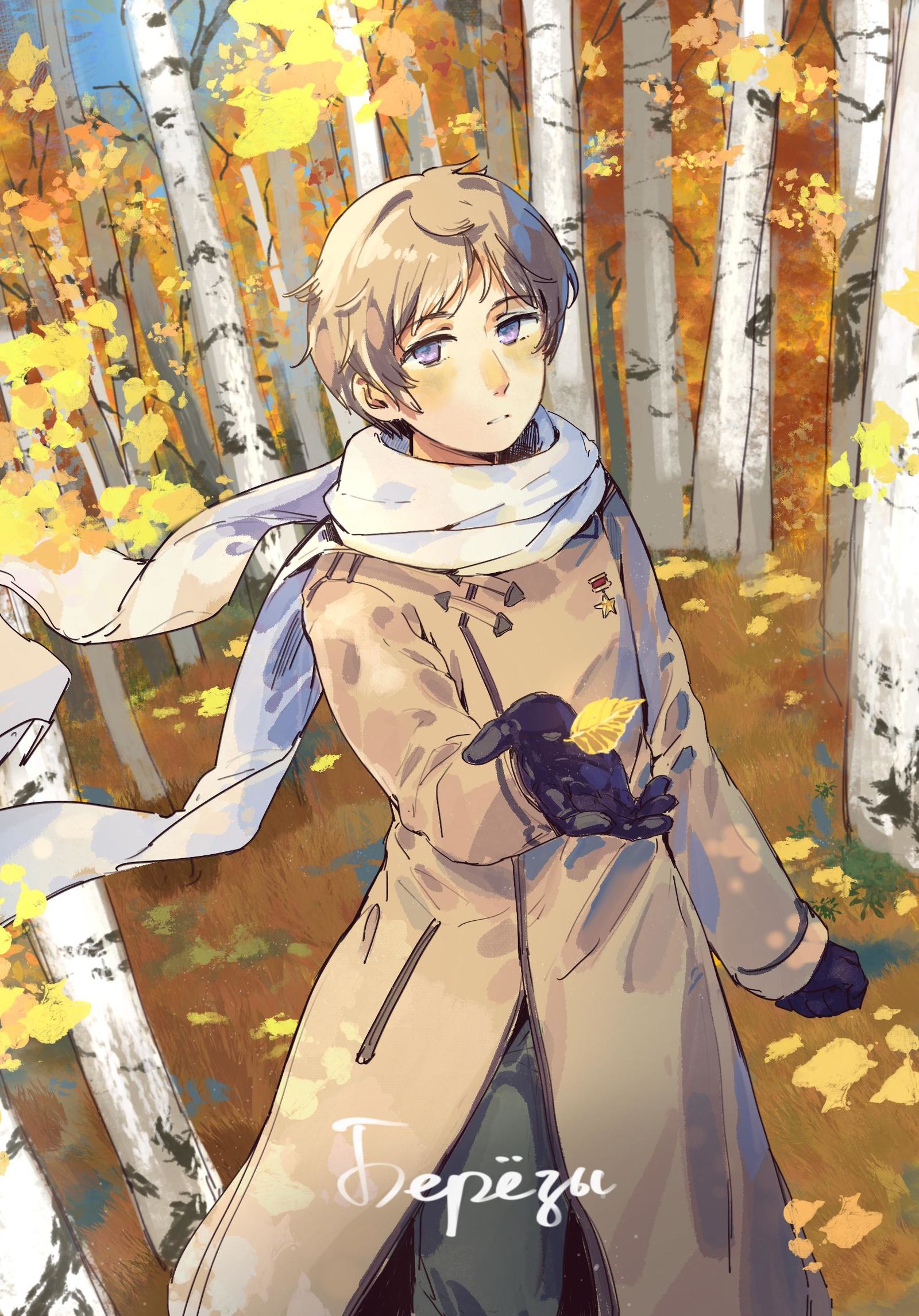 Берёзыーー白樺