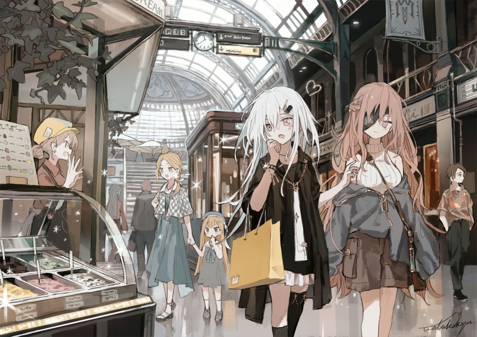 Arcade插画图片壁纸