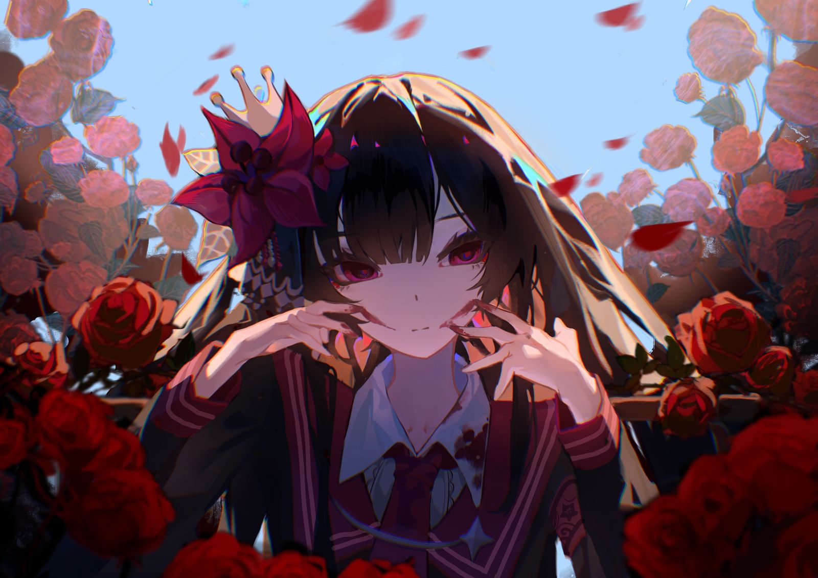 二阶堂希罗插画图片壁纸