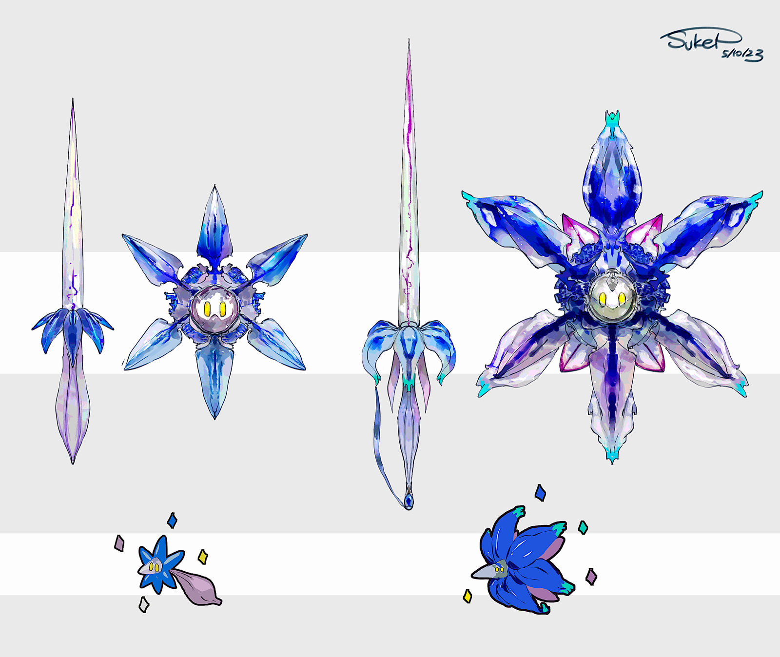 キラーメ・キラフロルの武器化（ポケモンSV）头像同人高清图