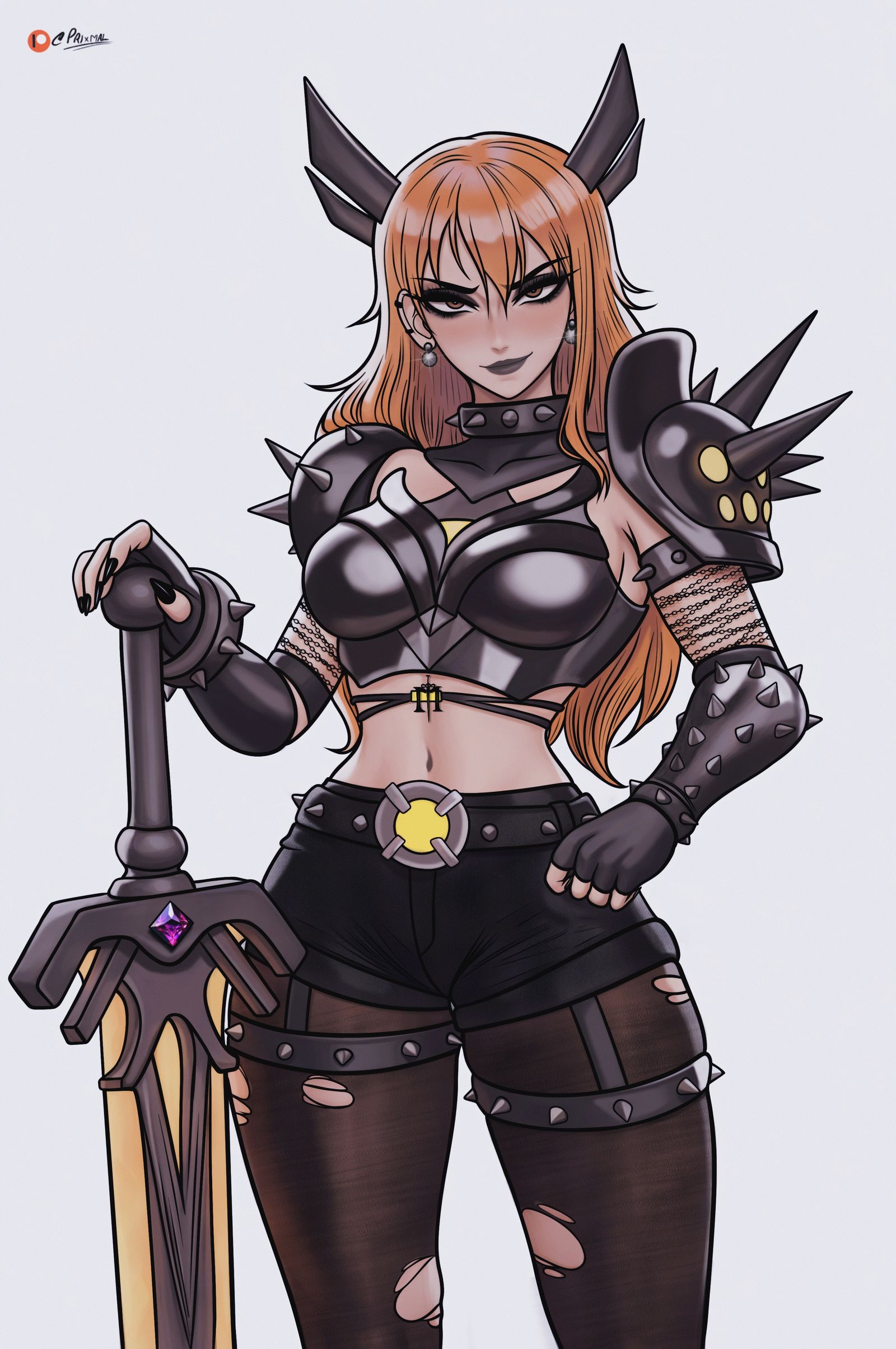 Nami as Magik-Magik漫威