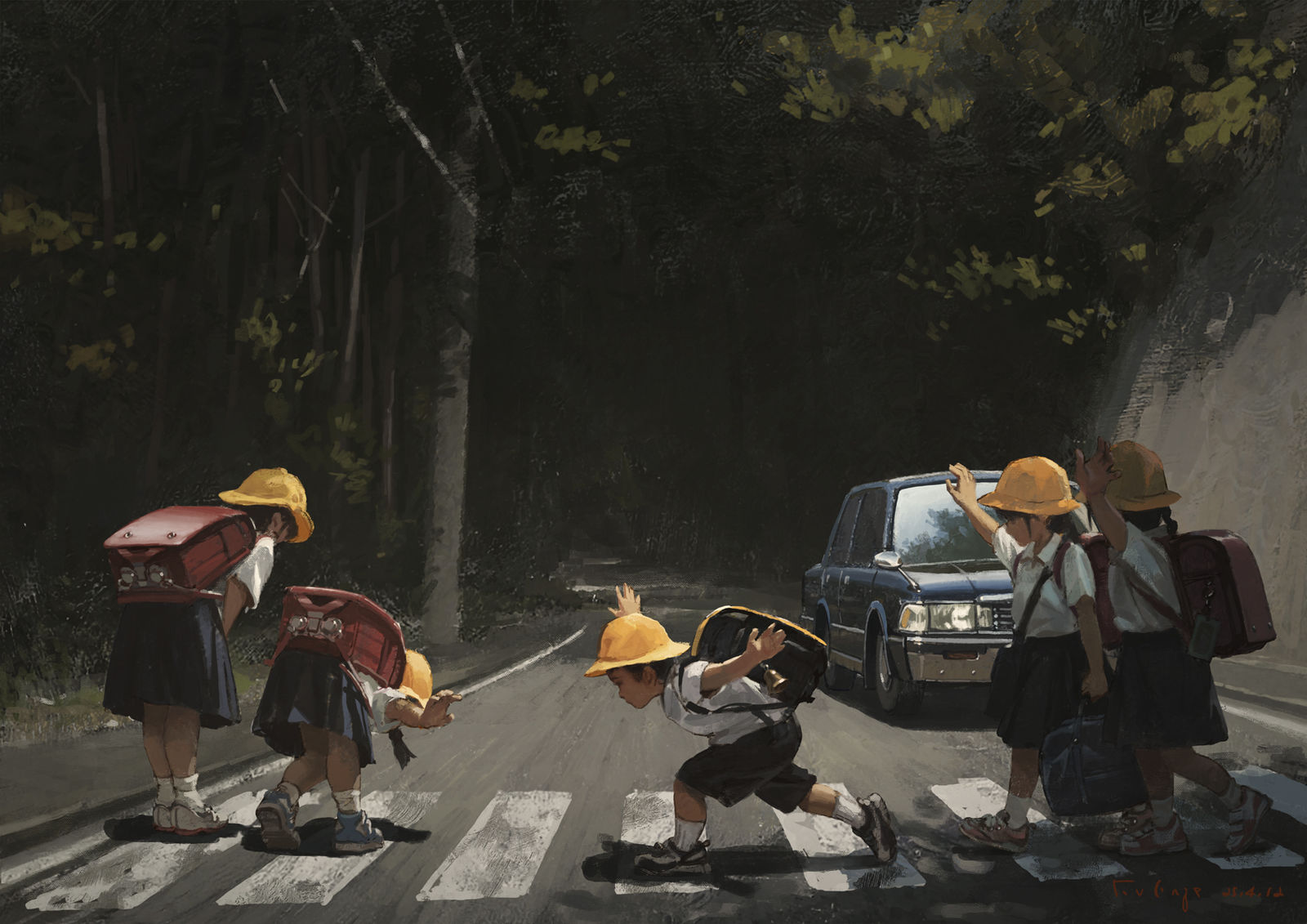 横断歩道( ´ ▽ ` )ﾉ