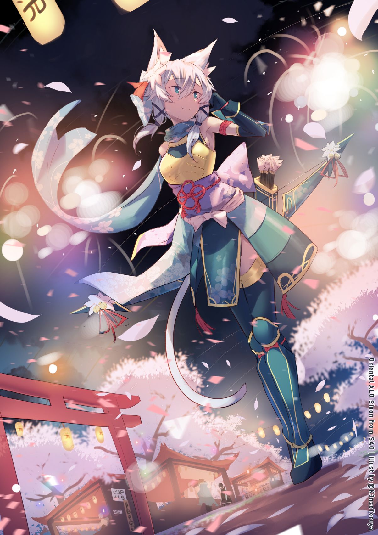 Neko Sinon SAO [Day and Night]