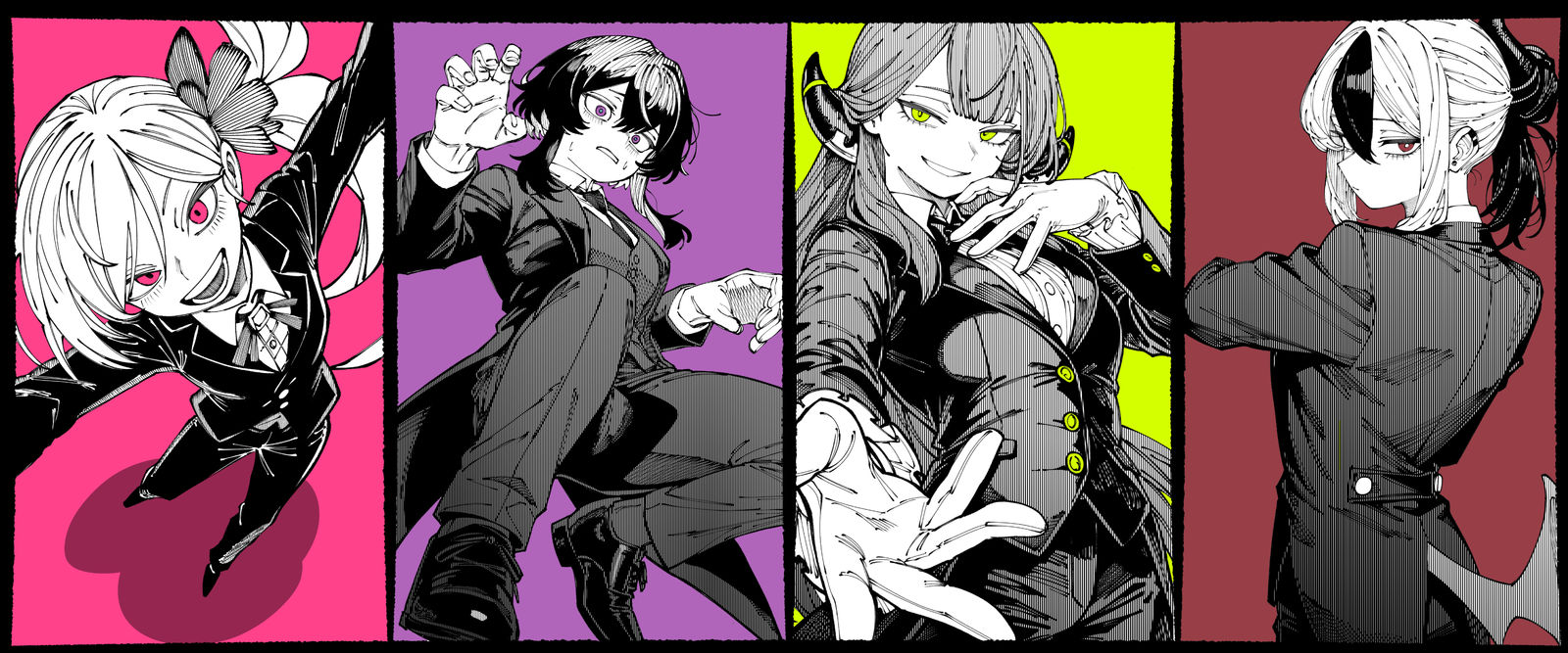 タキシード插画图片壁纸