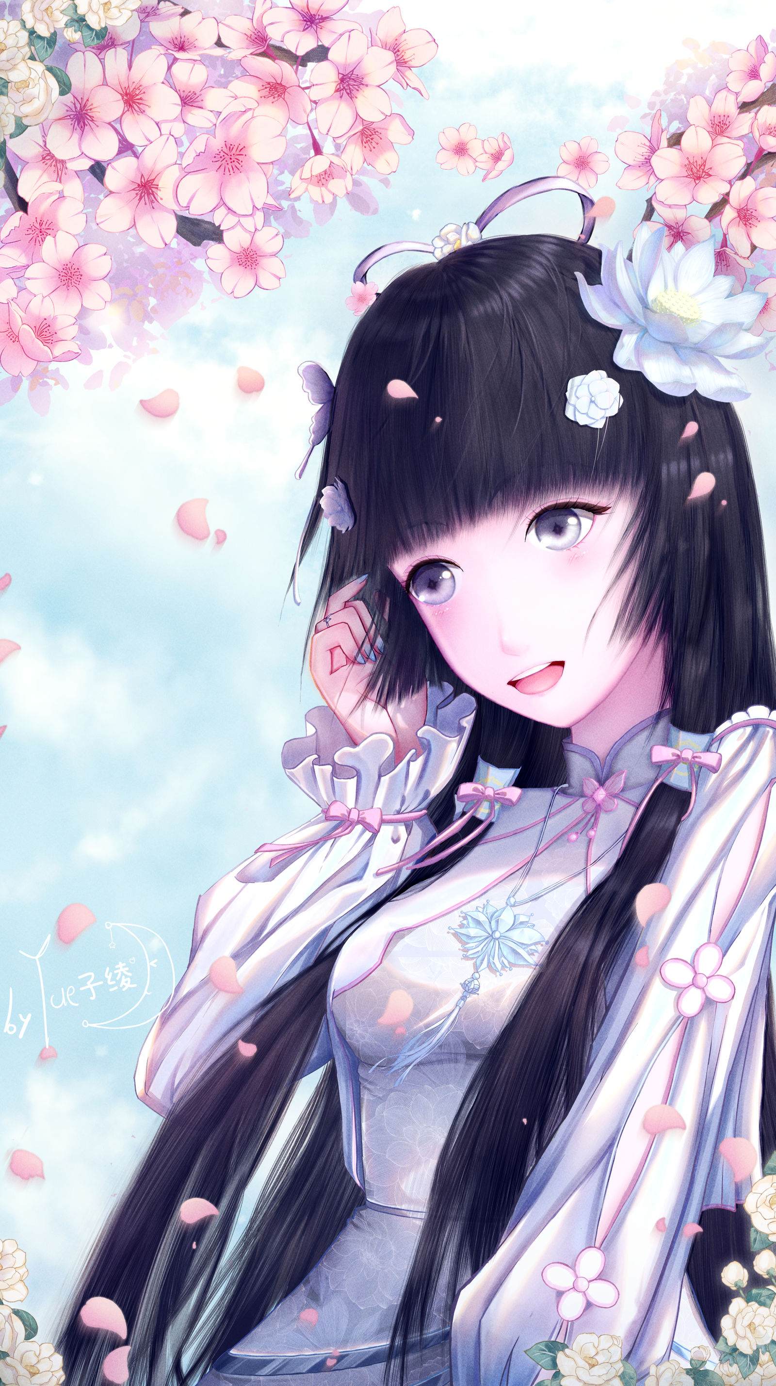 月子绫oc自设头像同人高清图