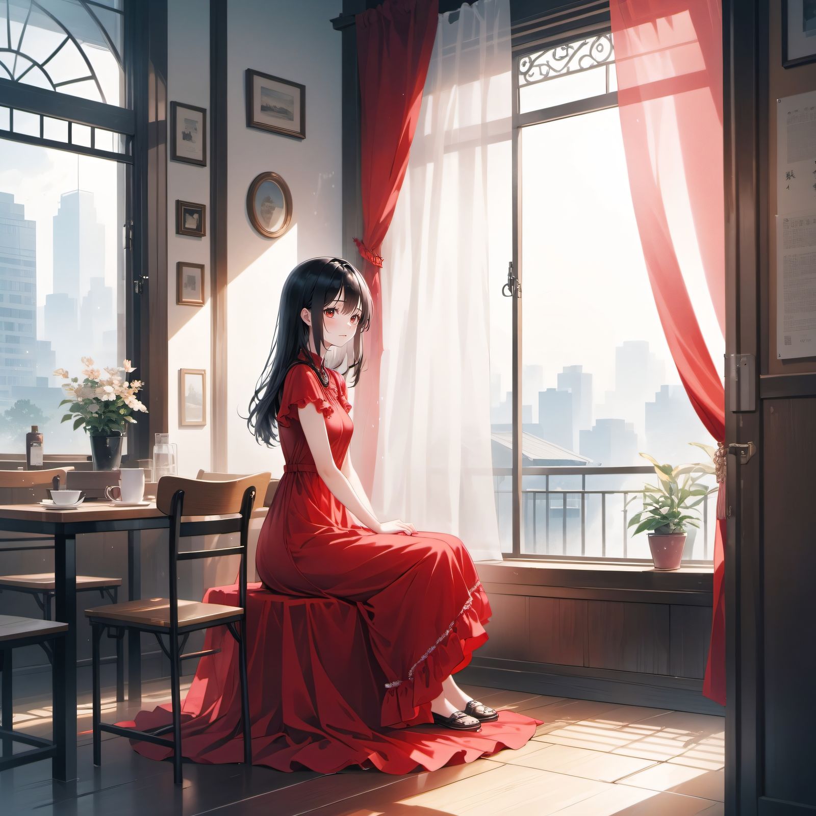 静谧的烈火头像同人高清图