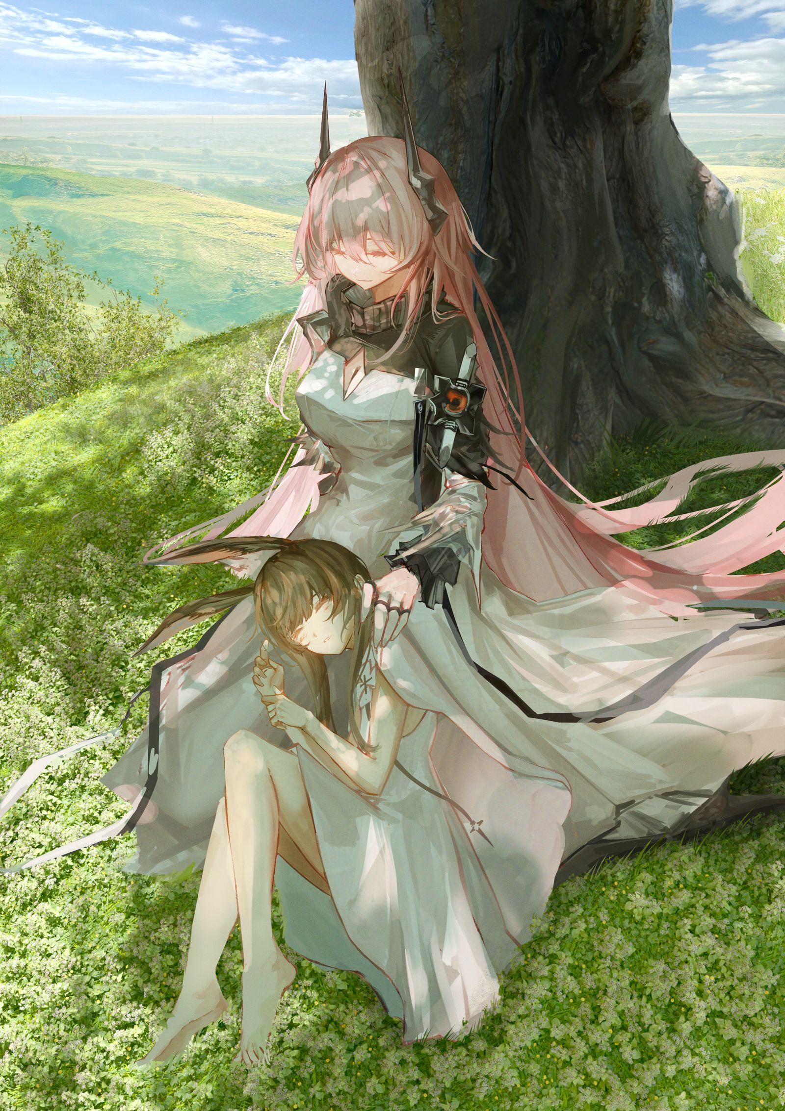 休息-明日方舟阿米娅