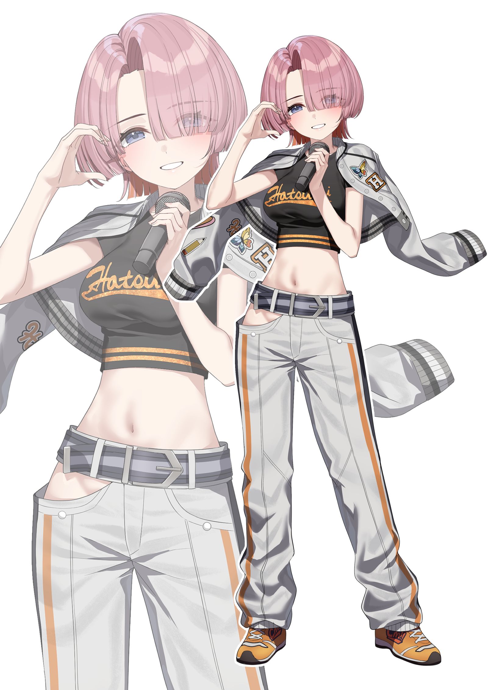 Campus mode!!な麻央插画图片壁纸