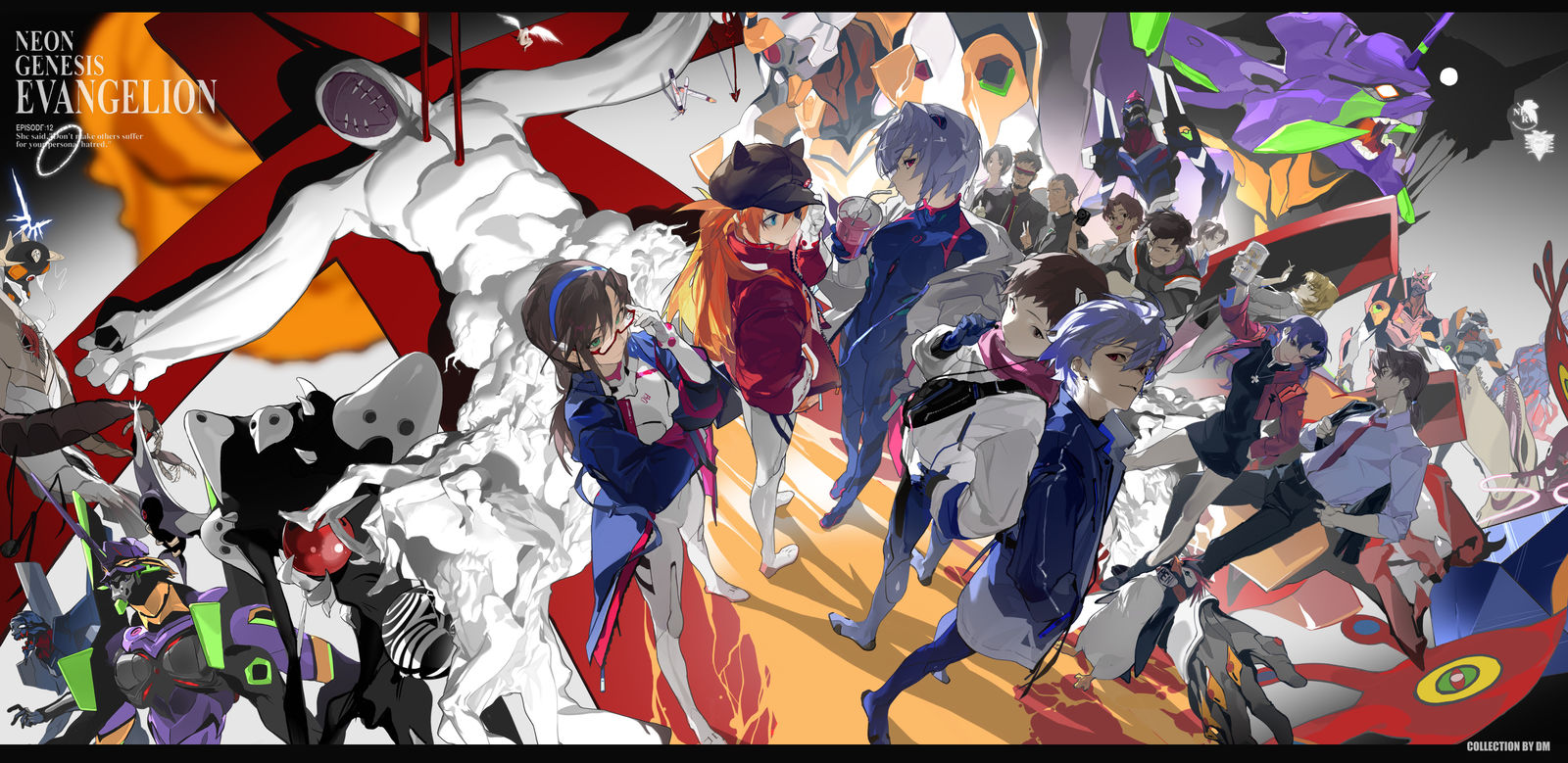 eva插画图片壁纸