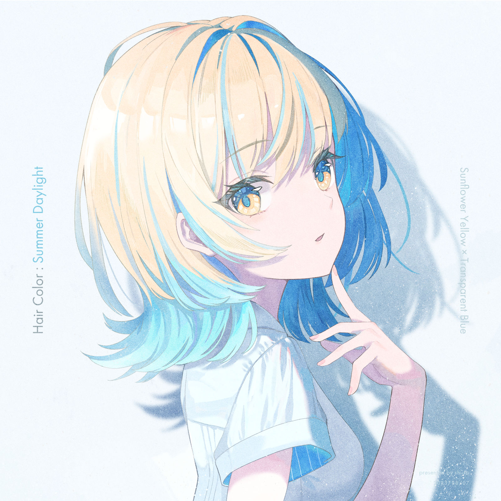 Hair Color : Summer Daylight插画图片壁纸