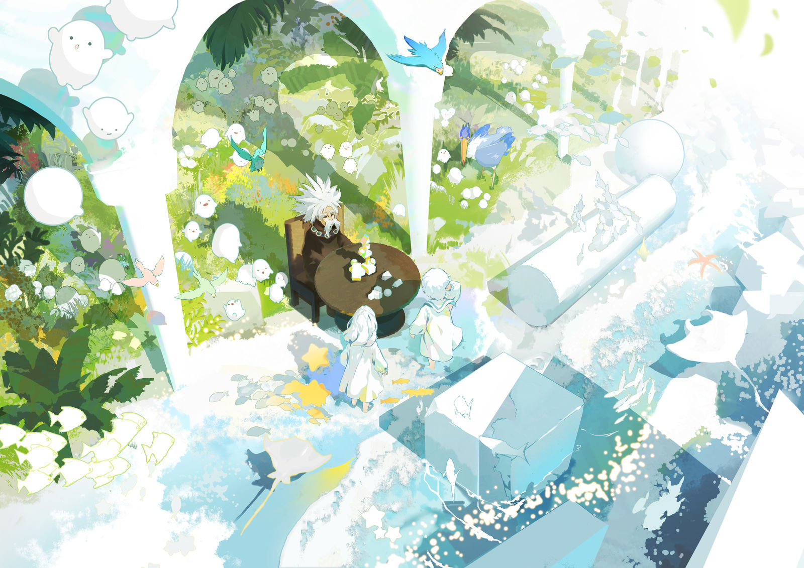 《你想活出怎样的人生》同人插画