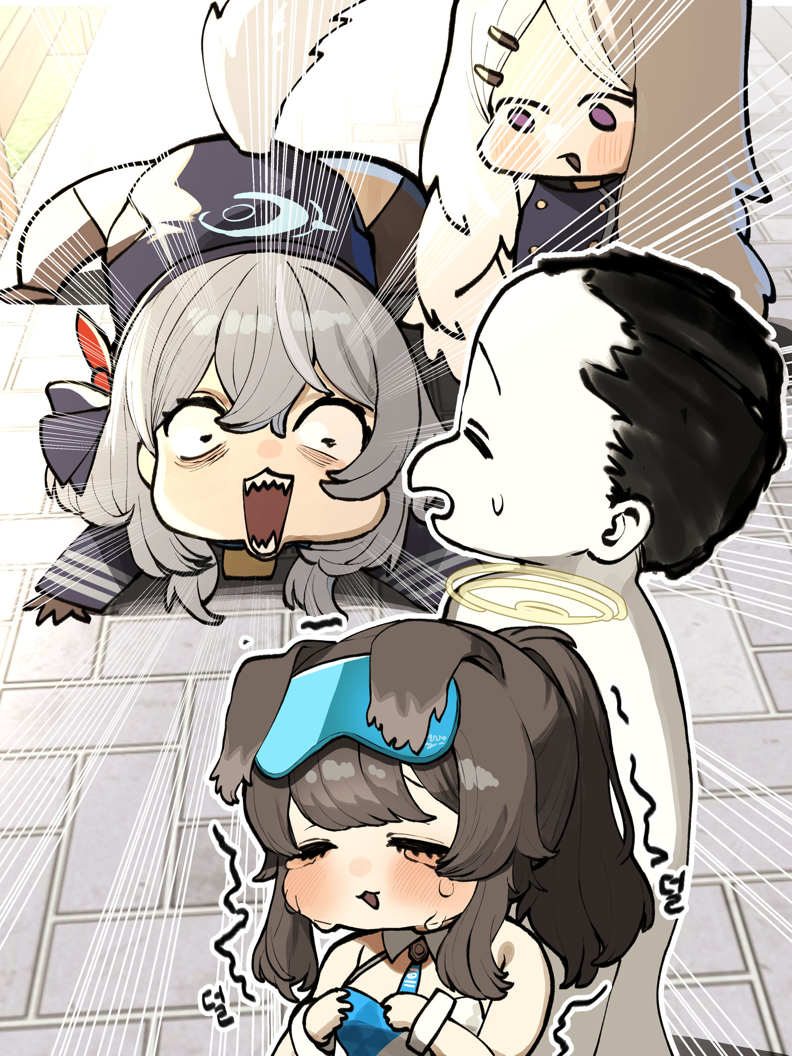 지랄견 아코插画图片壁纸