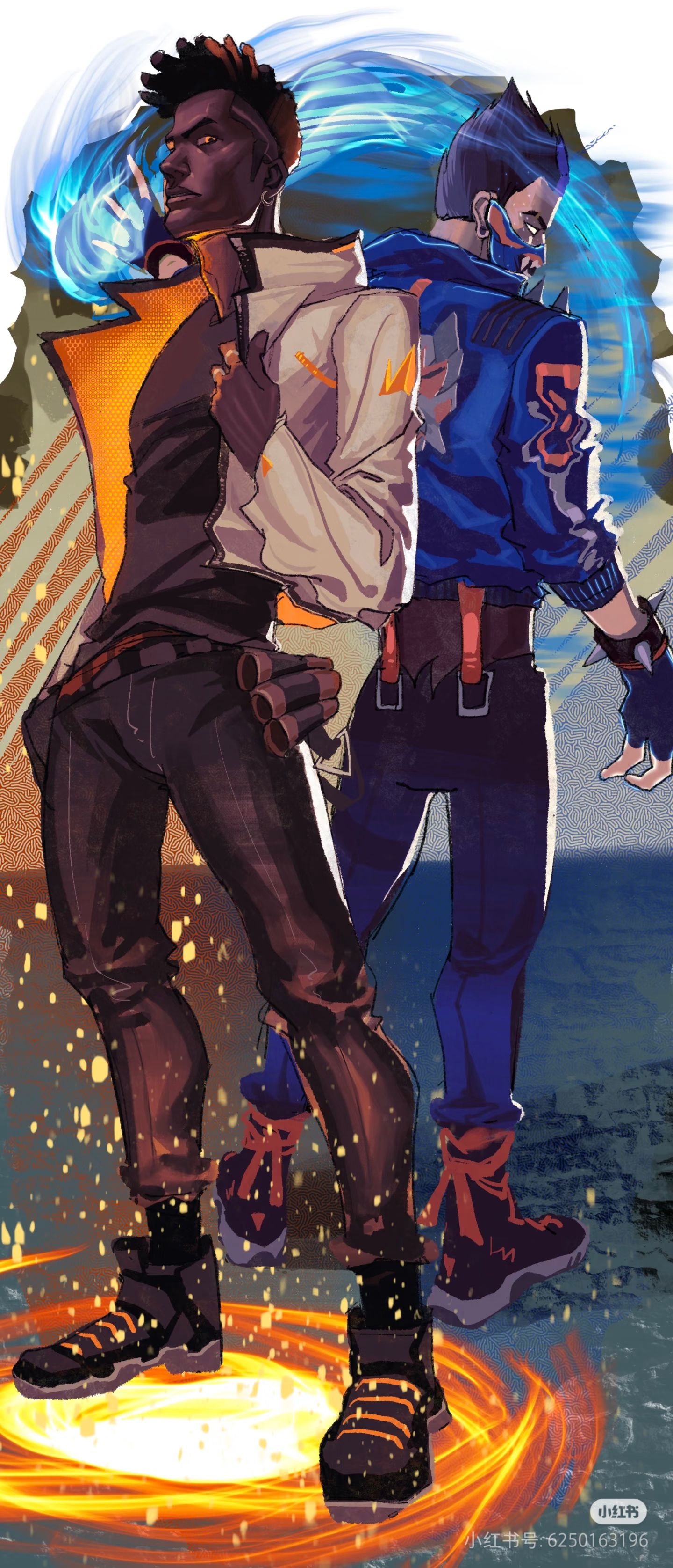 依旧红蓝小丑-无畏契约瓦罗兰特