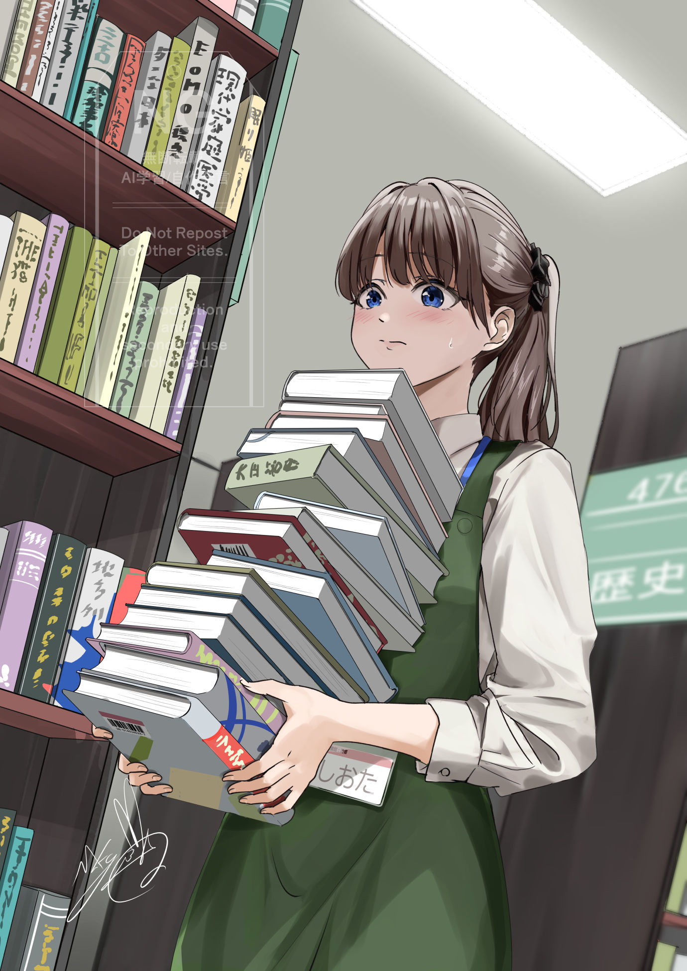 司書のお姉さん-原创女孩子