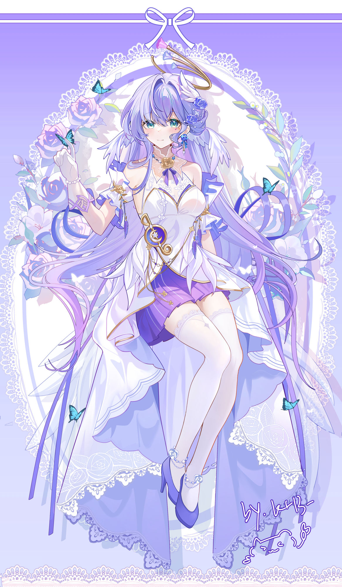 崩铁花嫁系列——知更鸟插画图片壁纸