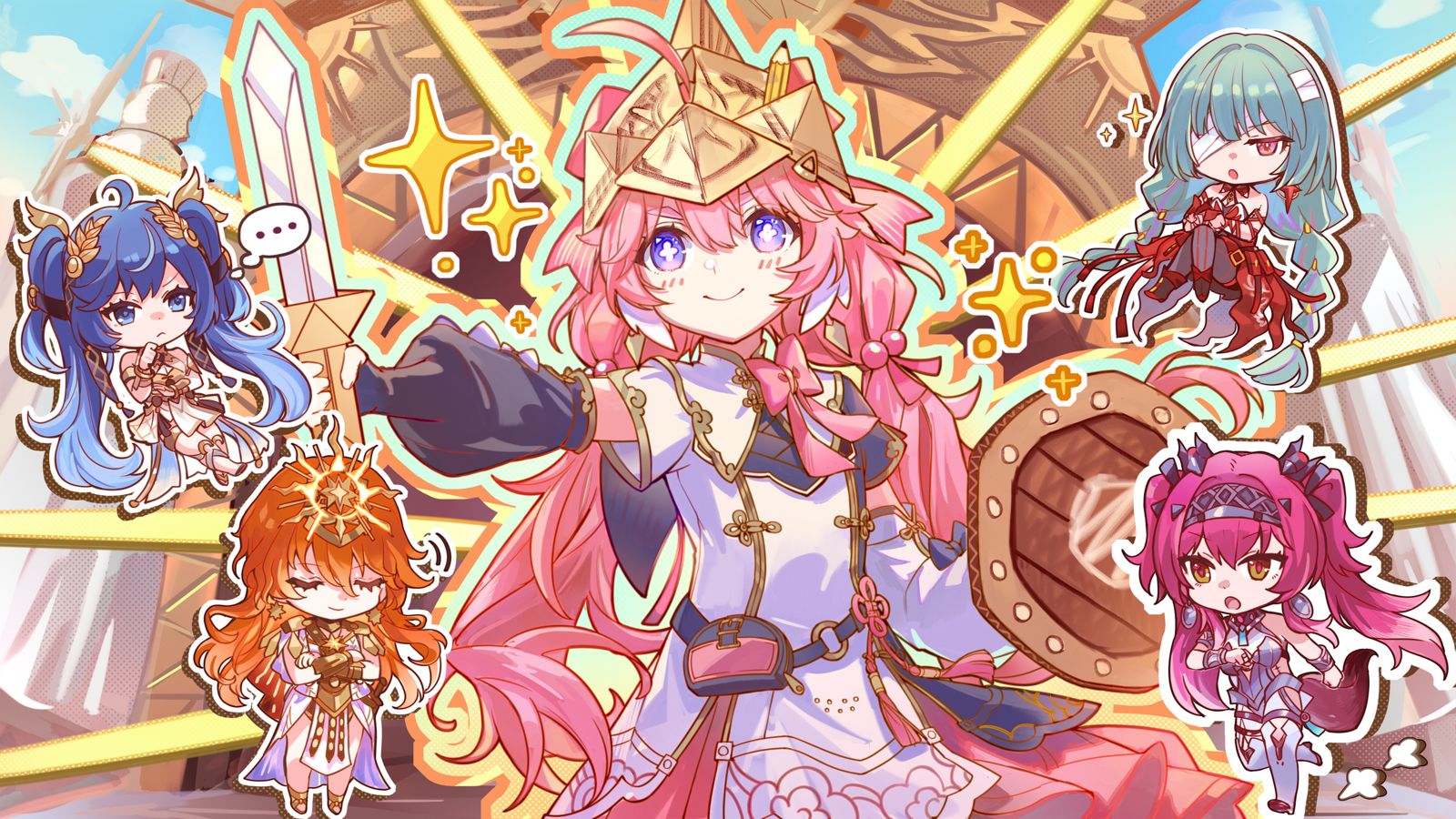 グラディエーターになりたい！插画图片壁纸