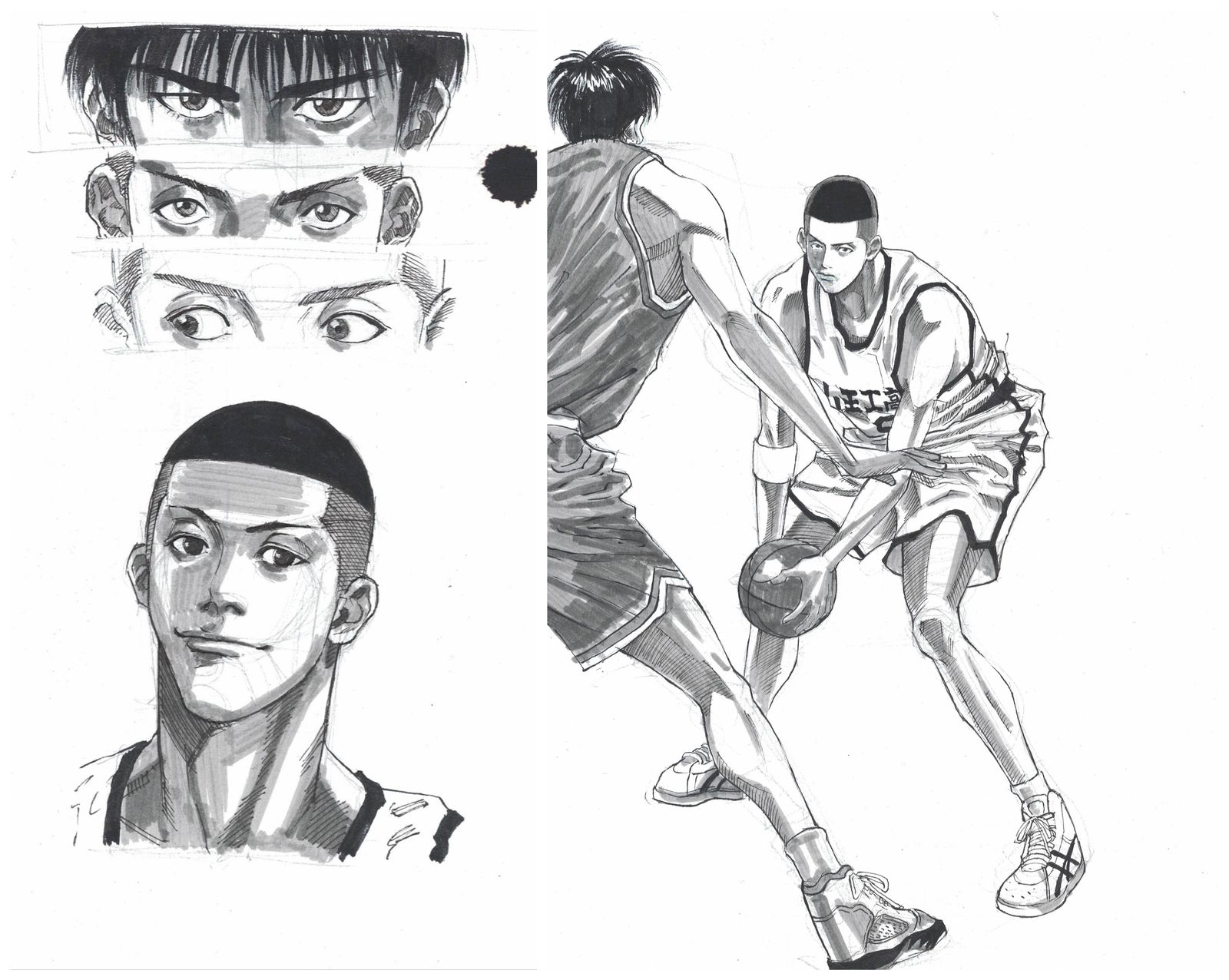 摸个流川泽北头像同人高清图