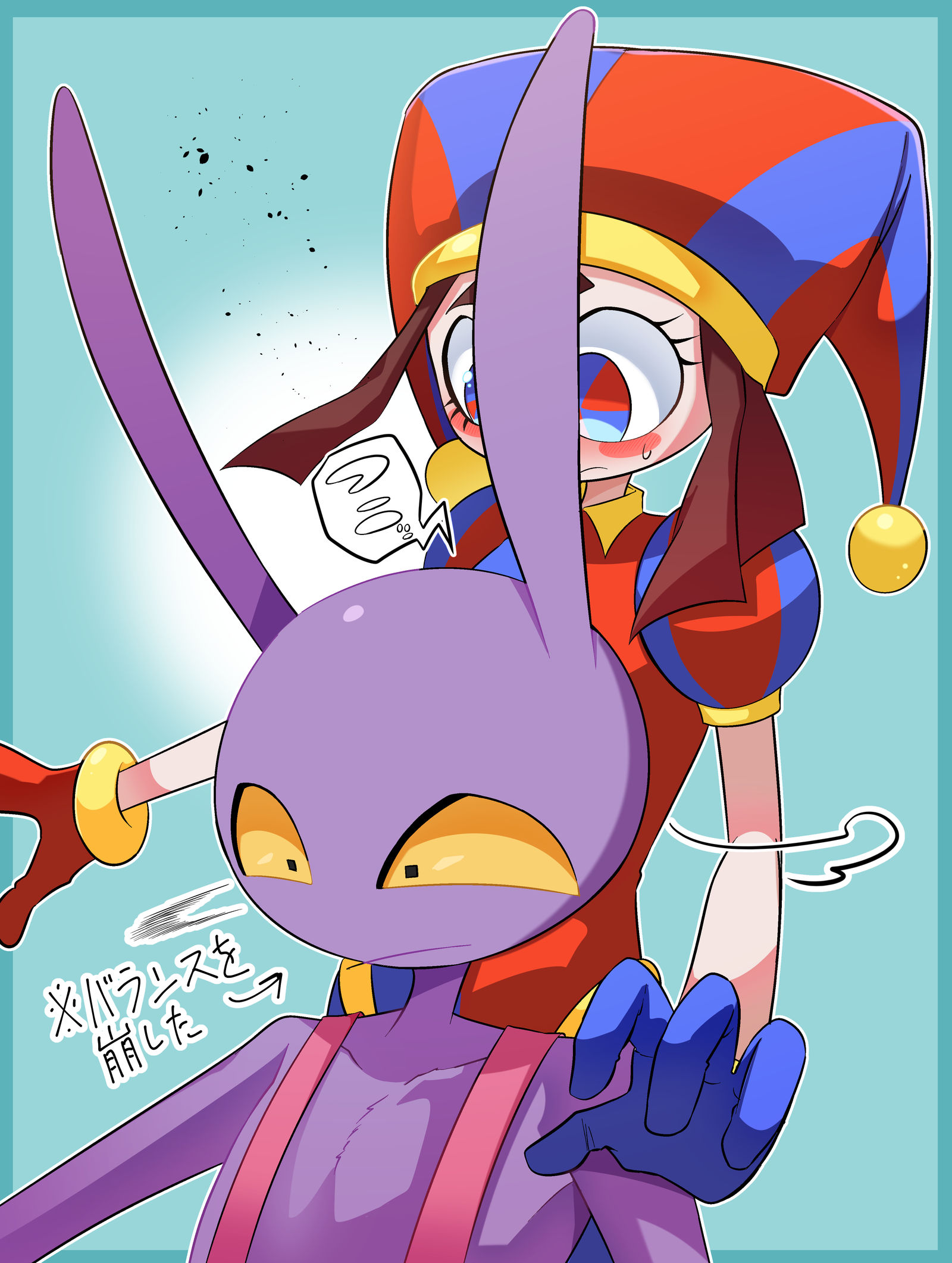 ラッキースケベ２+ちびジャ插画图片壁纸