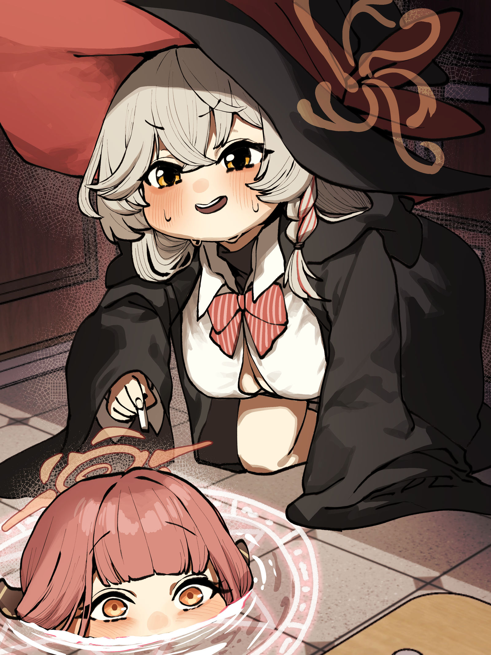 정말 극악무도한 악마를 소환하는 에리