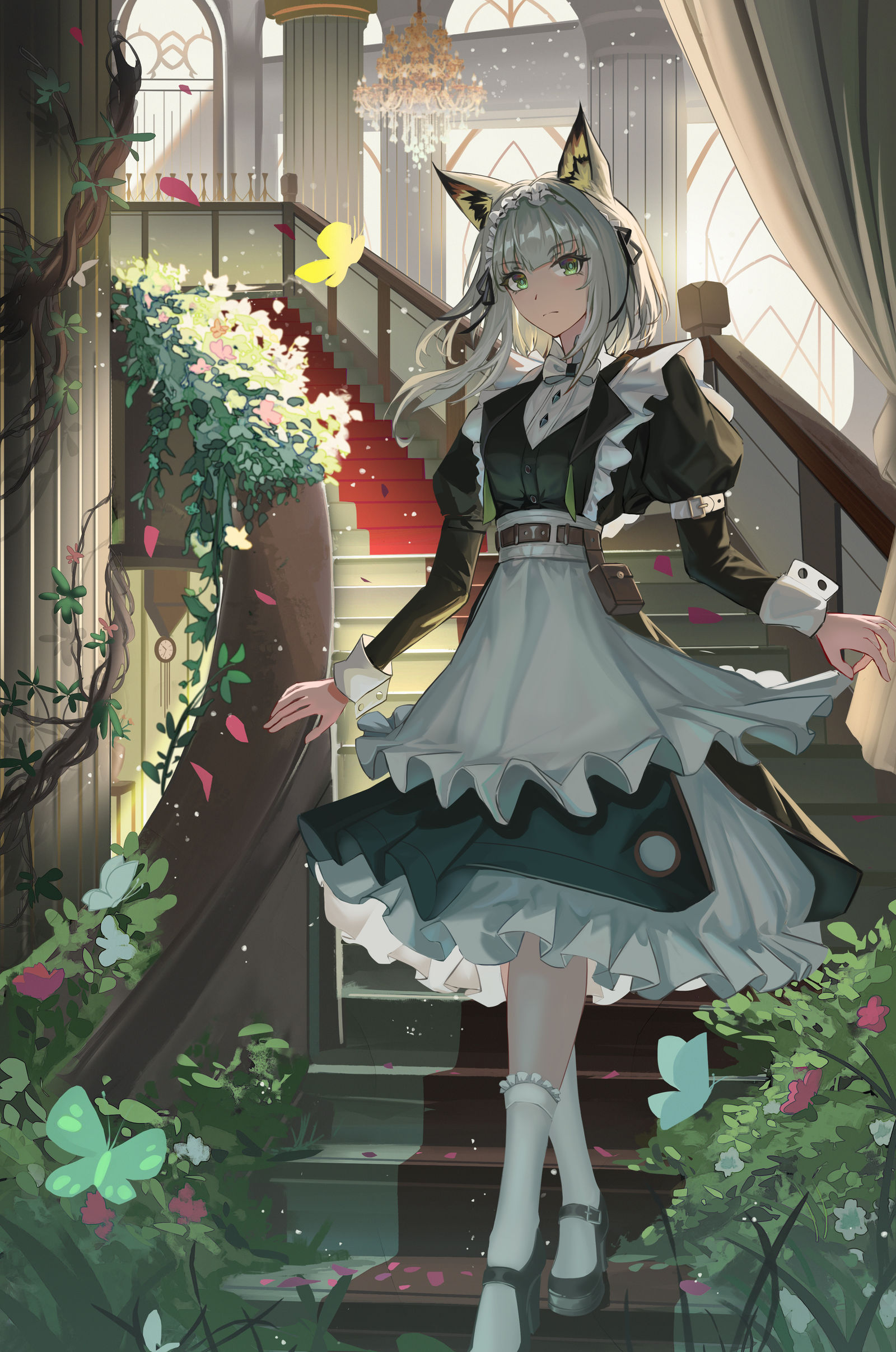 凯尔希插画图片壁纸