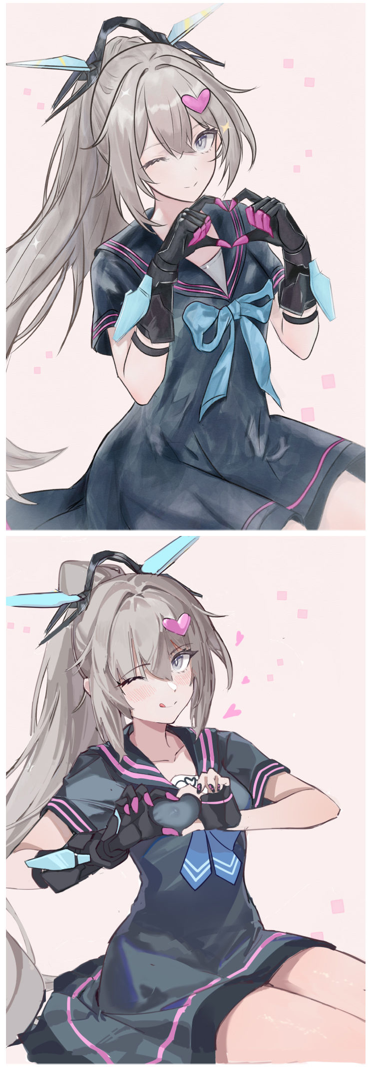 微评画_是的，我也爱你【粉丝评画の86】头像同人高清图