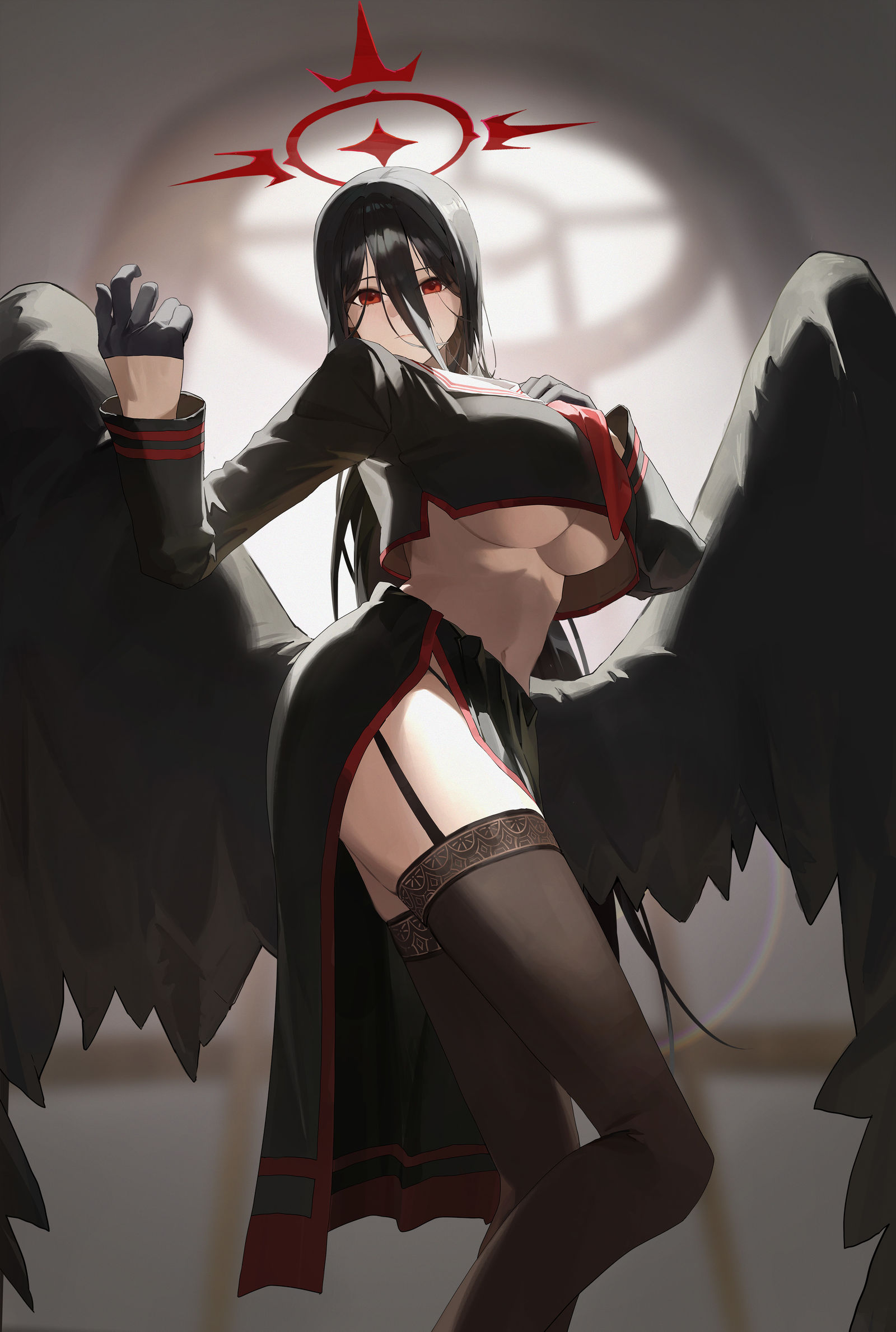 一只大羽川~头像同人高清图