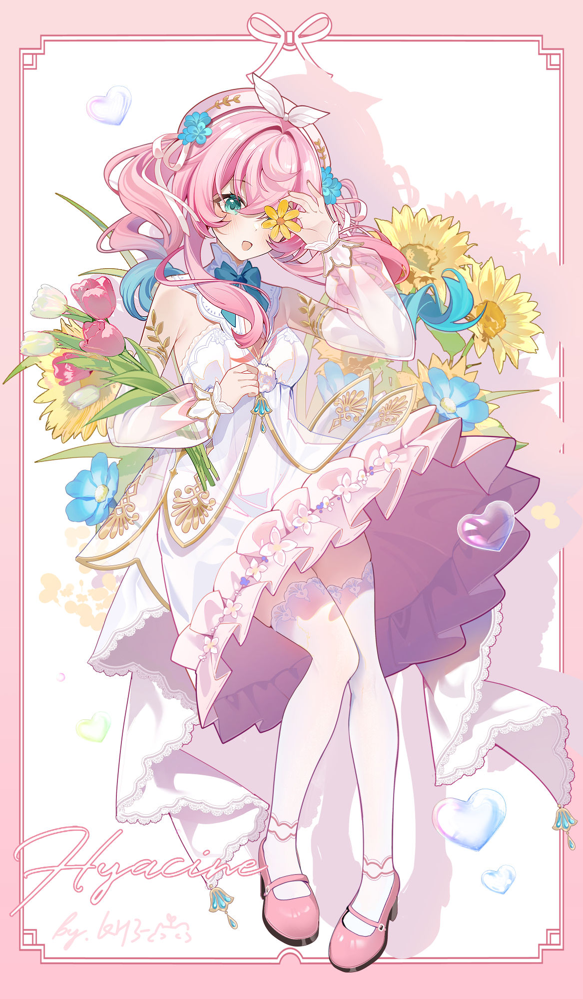 崩铁花嫁系列——风堇插画图片壁纸