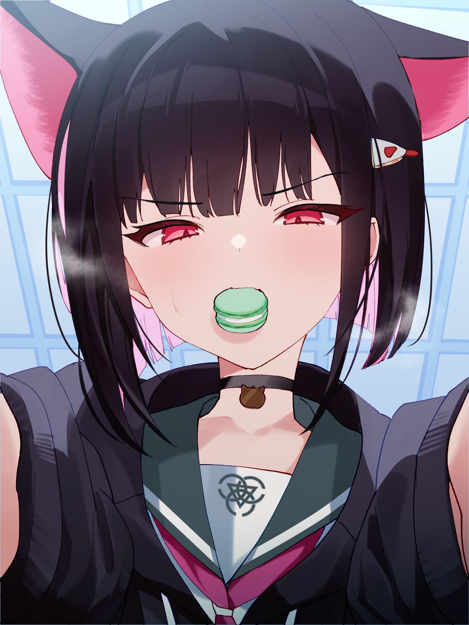 「くち、開けて」