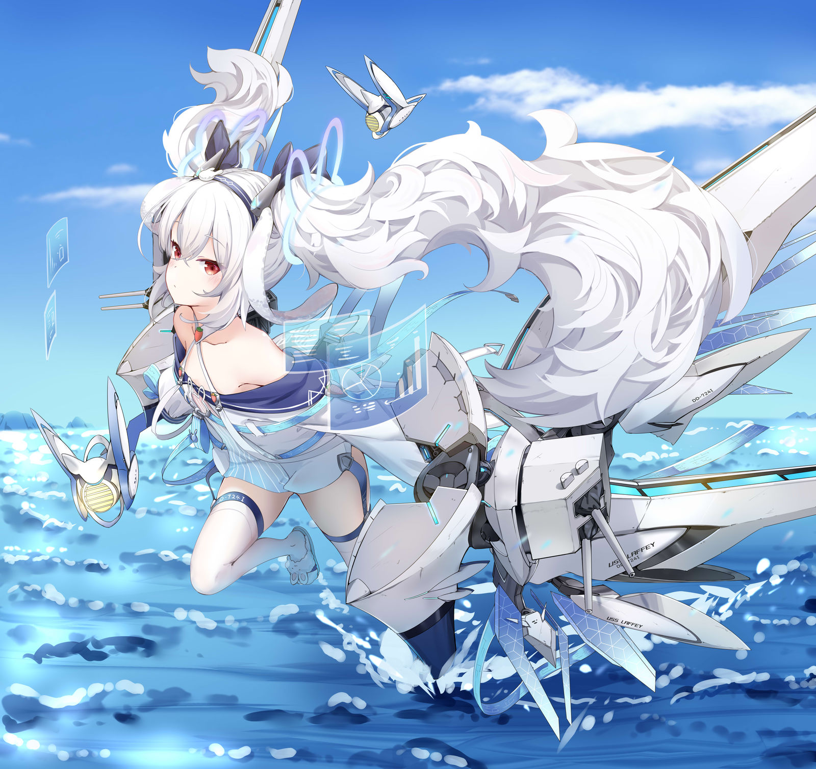 拉菲Ⅱ，海上测试中~