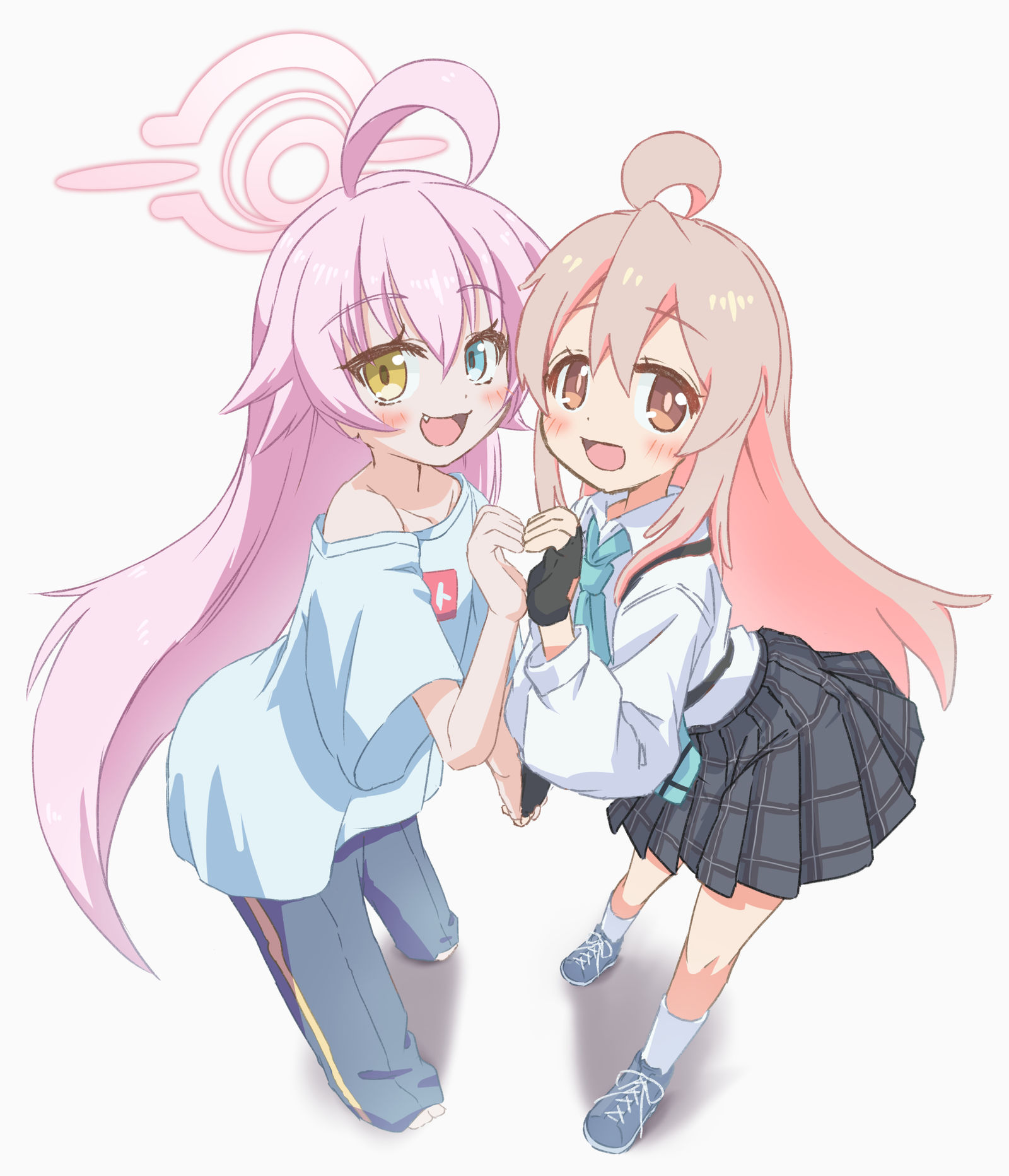 ホシノとまひろ-碧蓝档案小鸟游星野