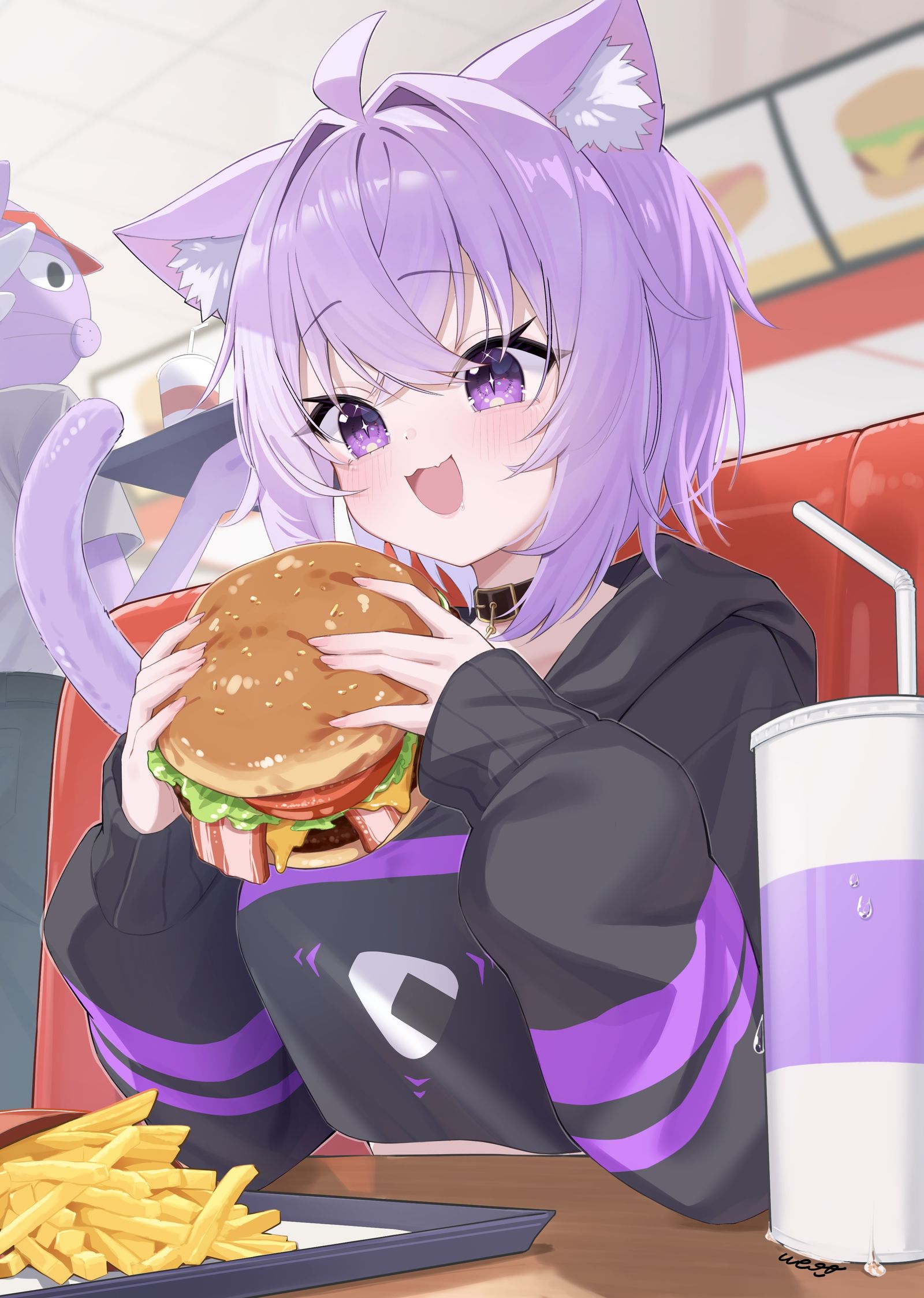 もぐもぐタイム-hololive猫又小粥