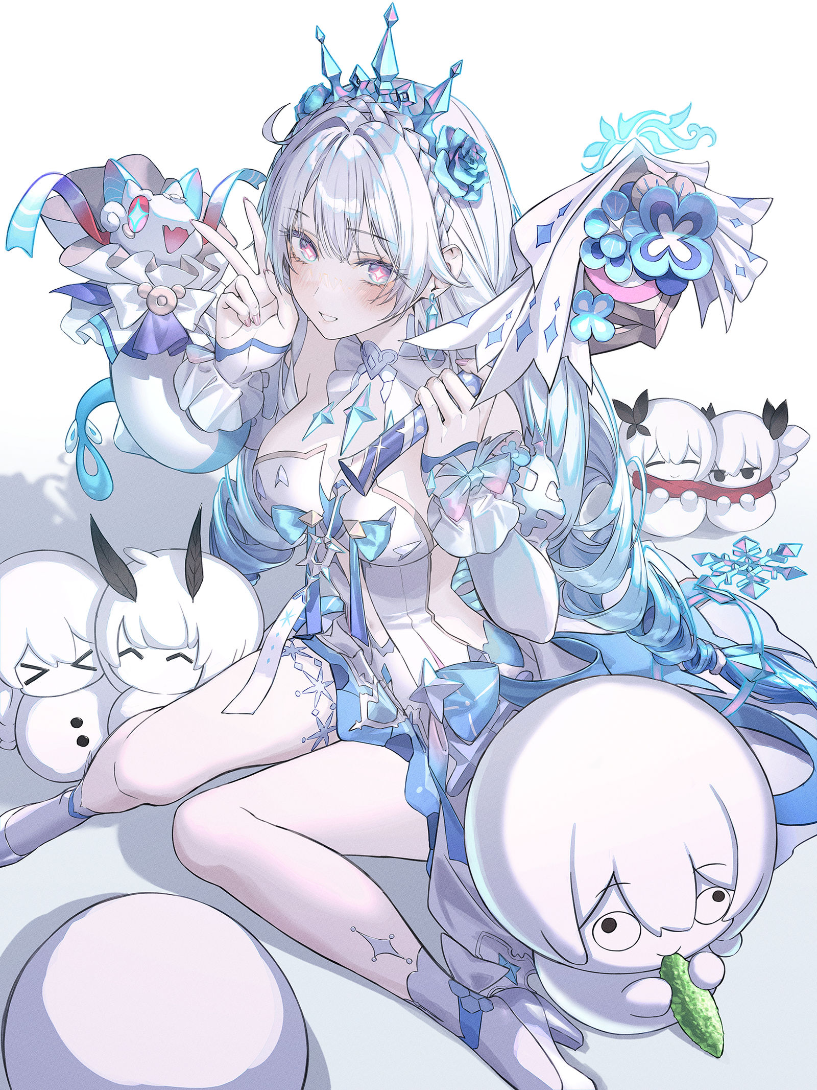 kiana❄️插画图片壁纸
