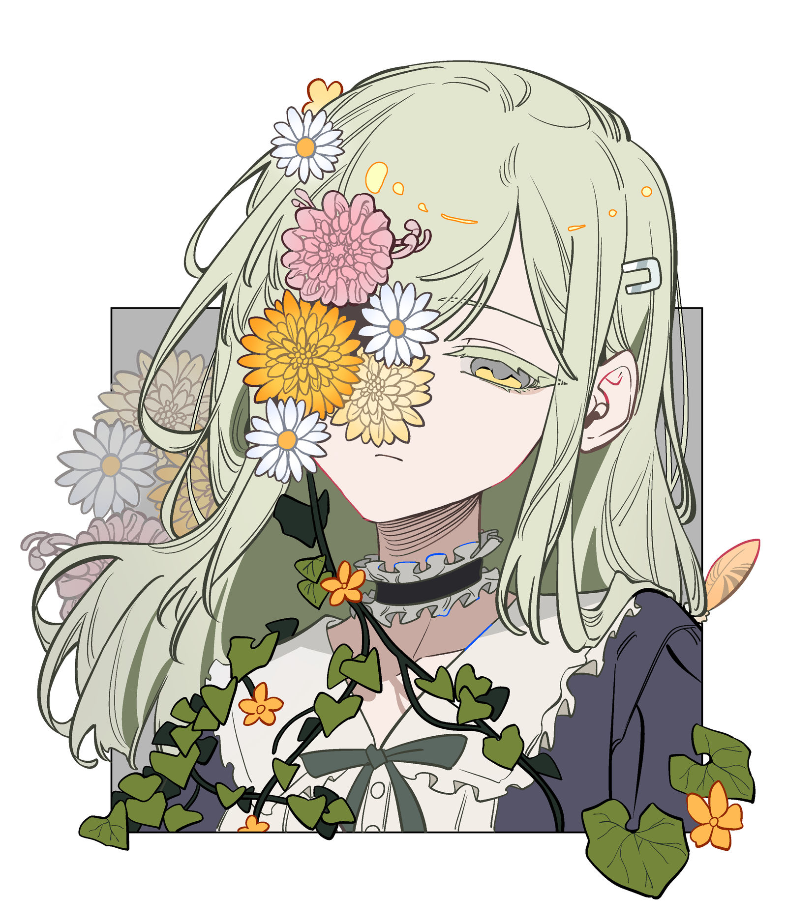 画了点小无料！！插画图片壁纸